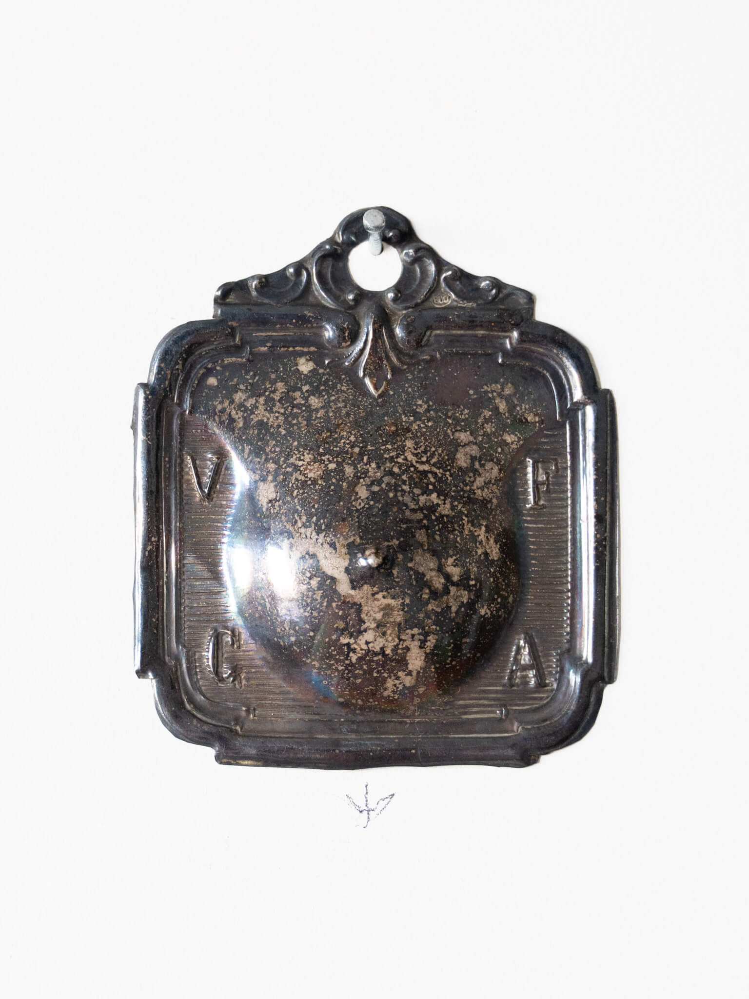 Silver Ex-Voto Breast