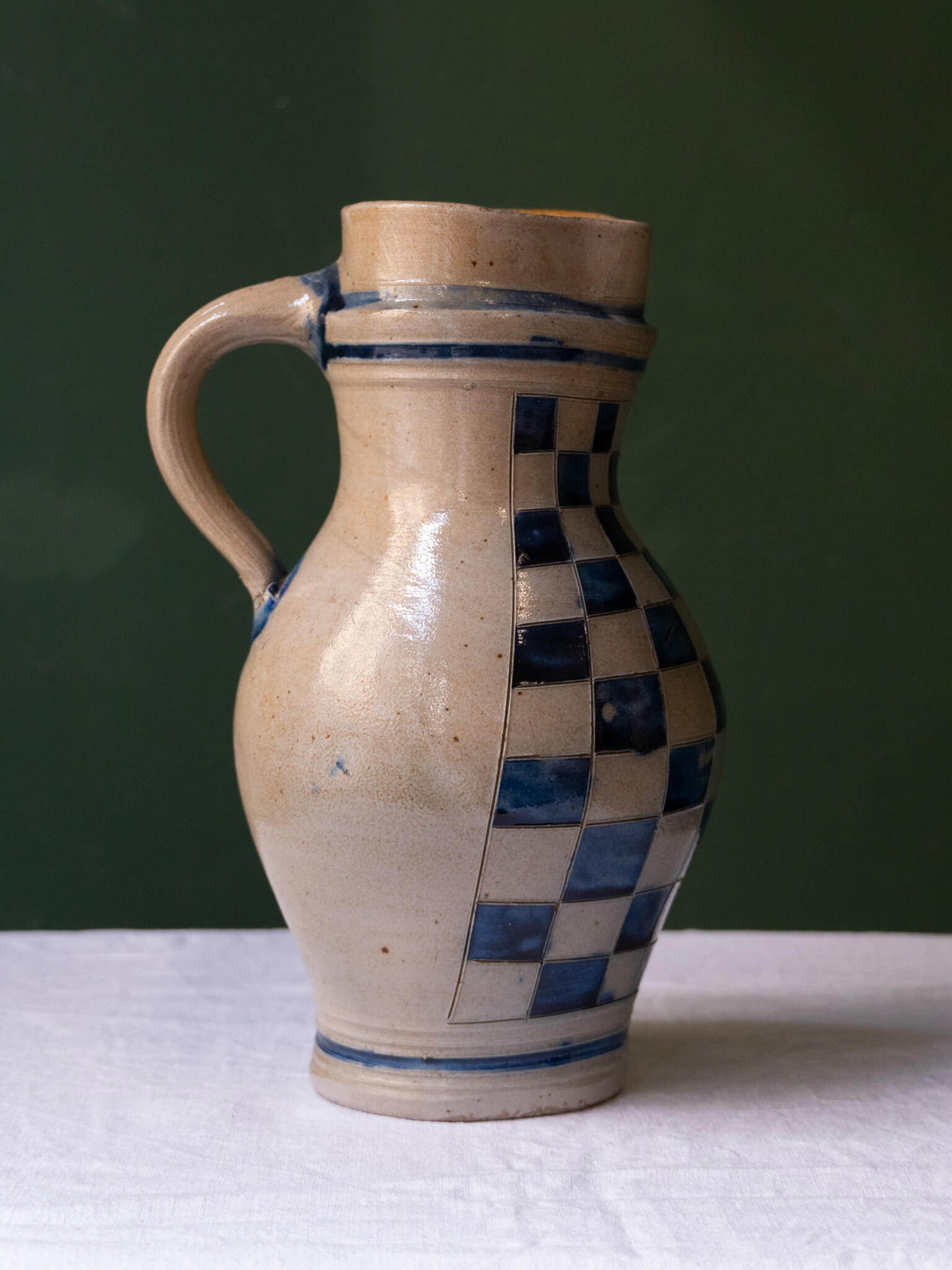 Checkerboard Westerwald Jug