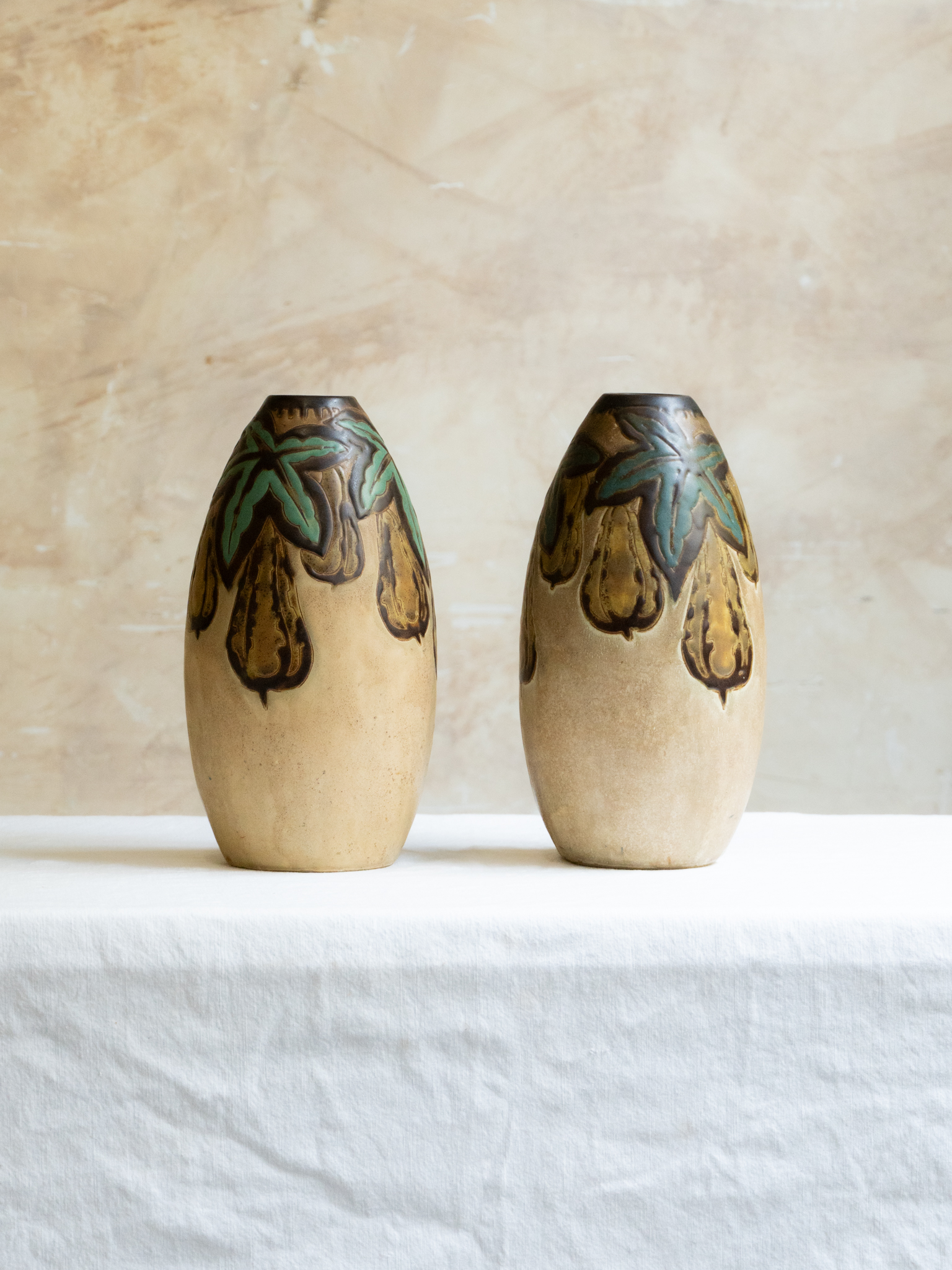 Charles Catteau, 'D.1224' Vases, 1927