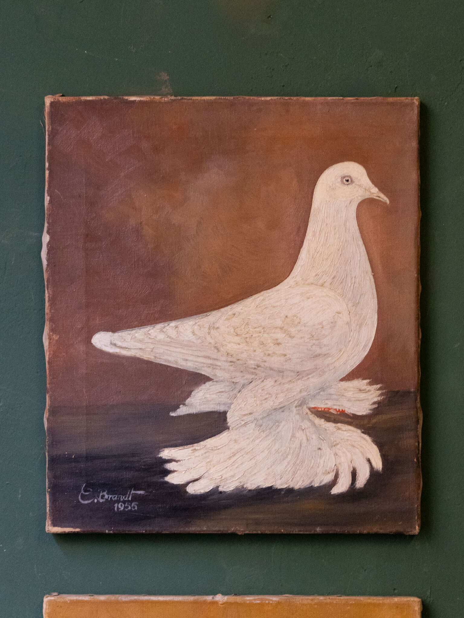 E. Brandt, Pigeon Paintings, 1955