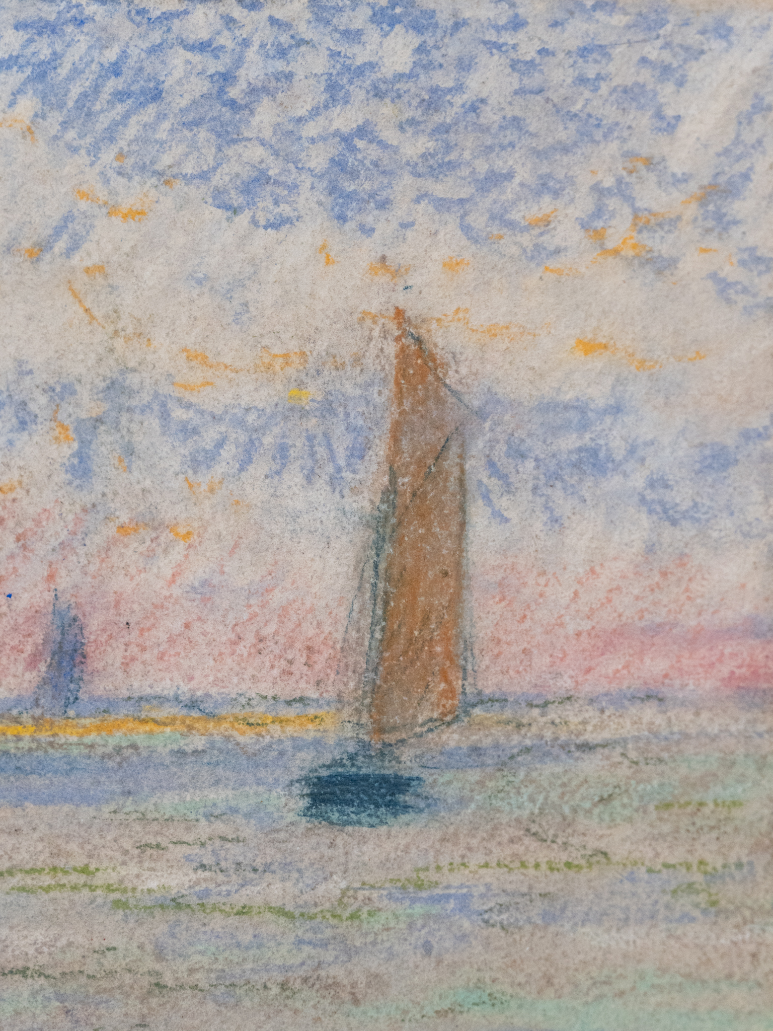 Maurice Seghers, Impressionistic Pastel Drawings