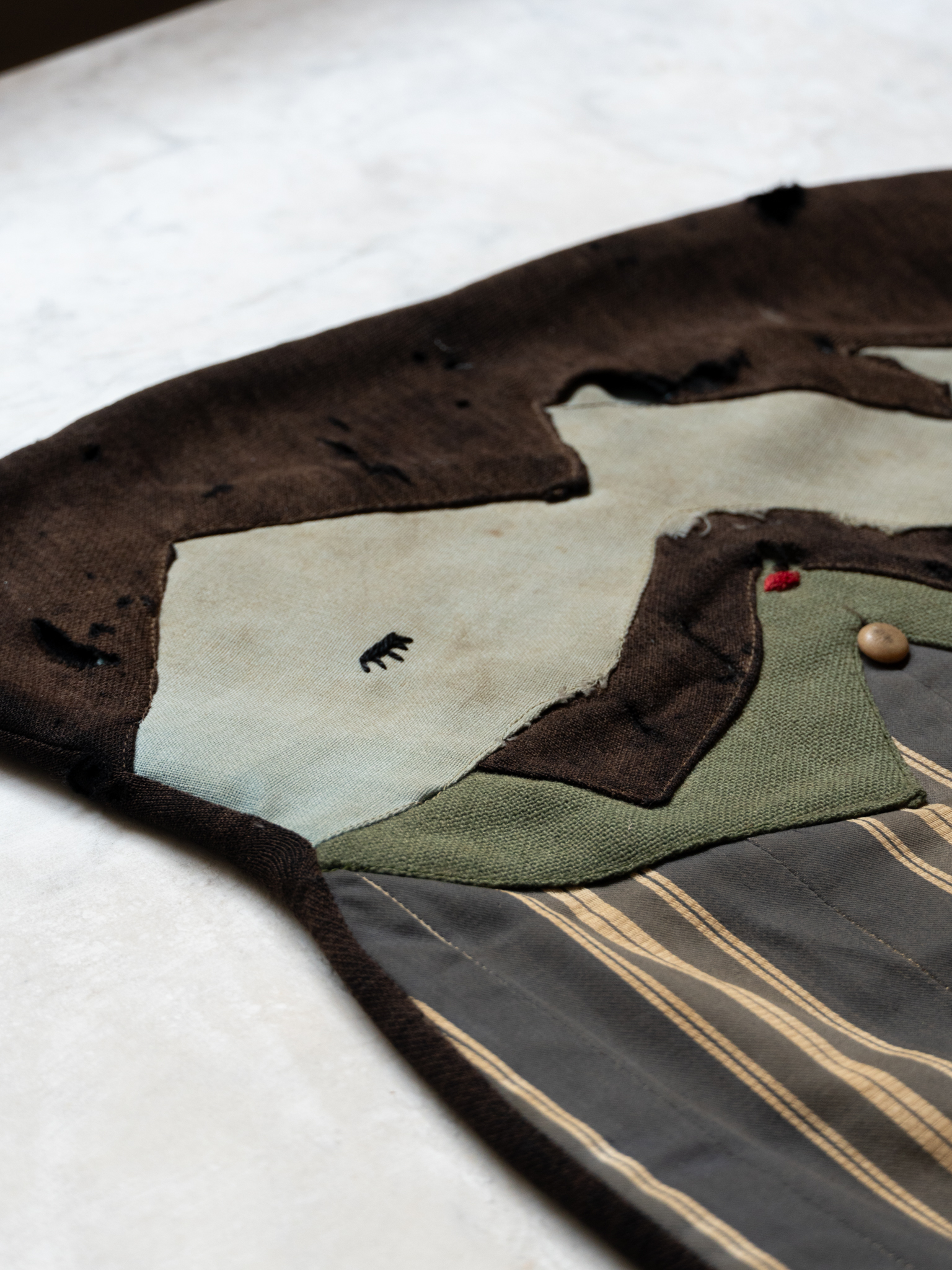 Early Pillowcase With Moustache