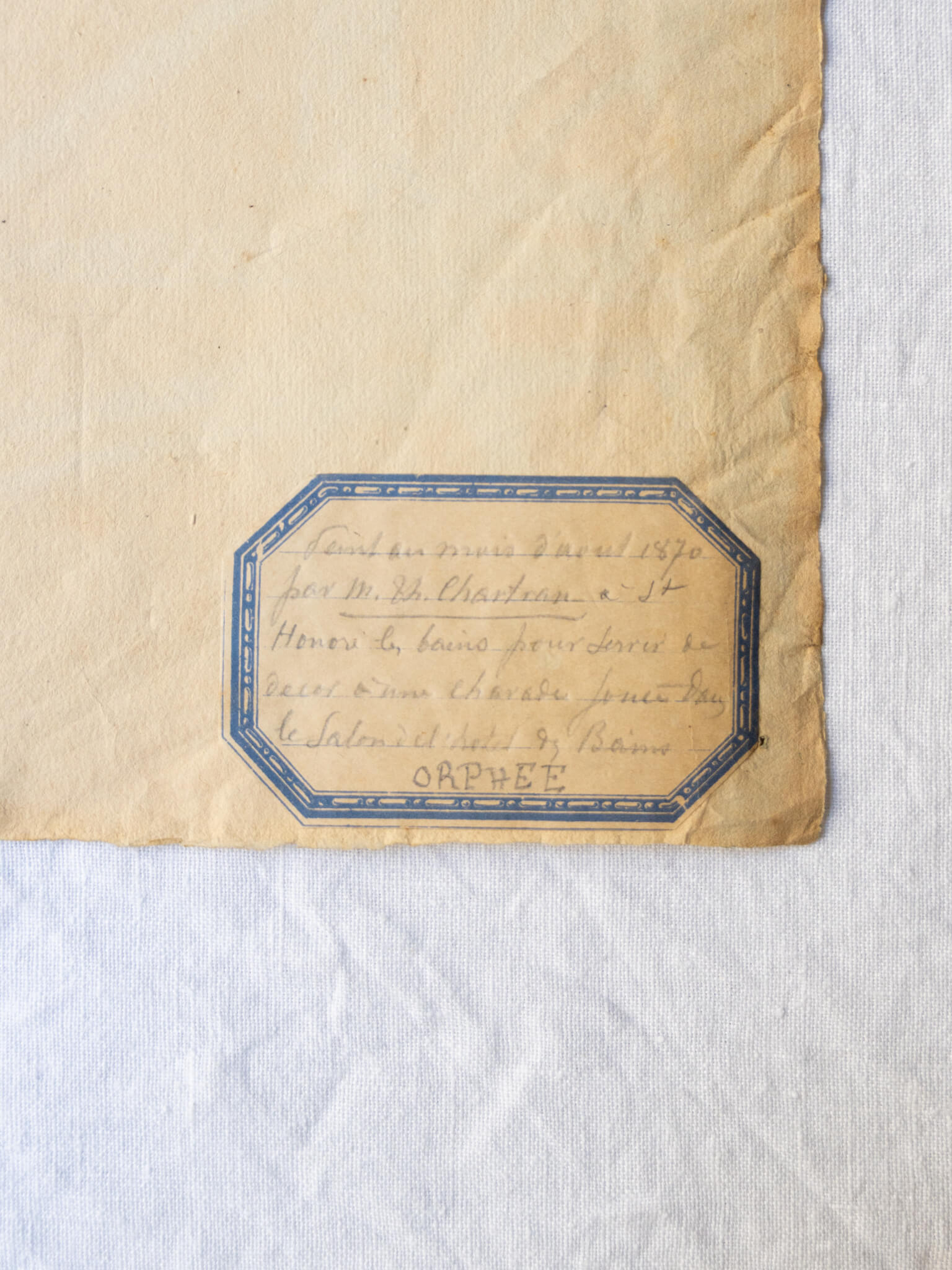 M. Chartreau, Theatre Design, 1870