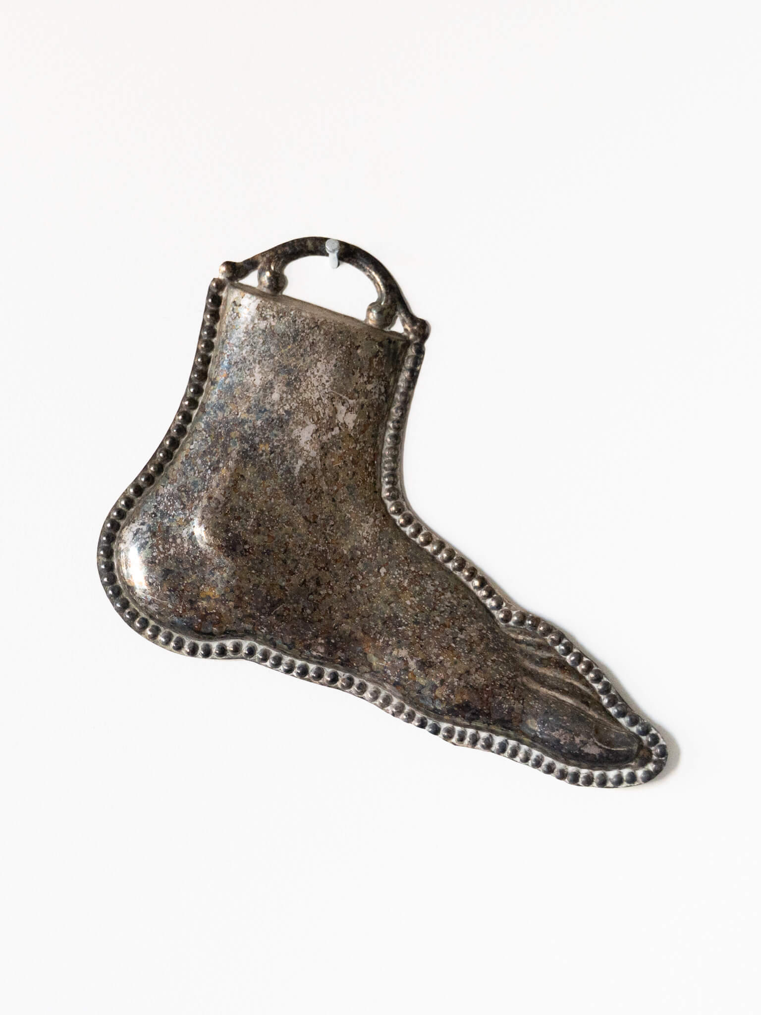 Silver Ex-Voto Foot