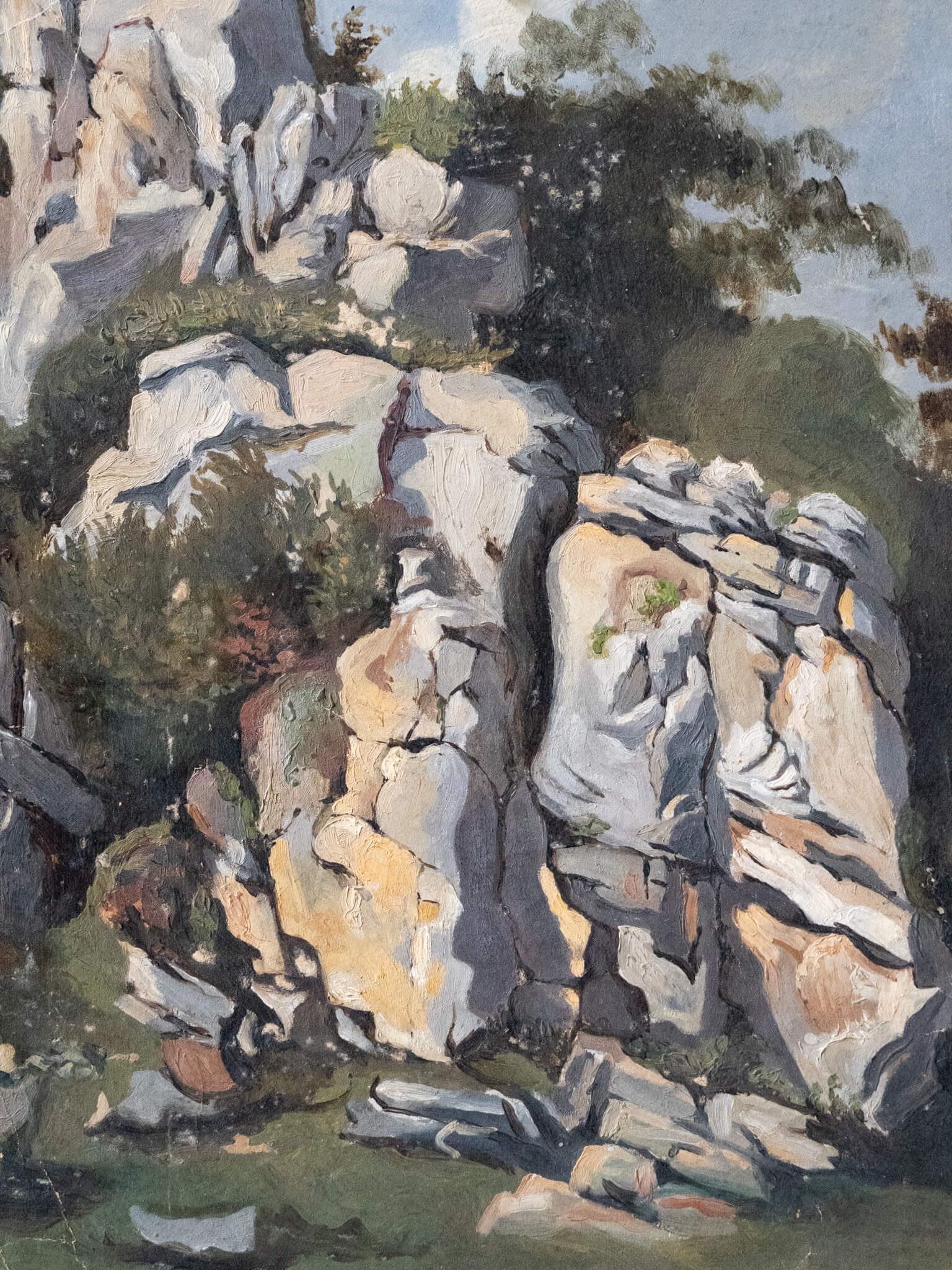 Rocky Landscape Painting