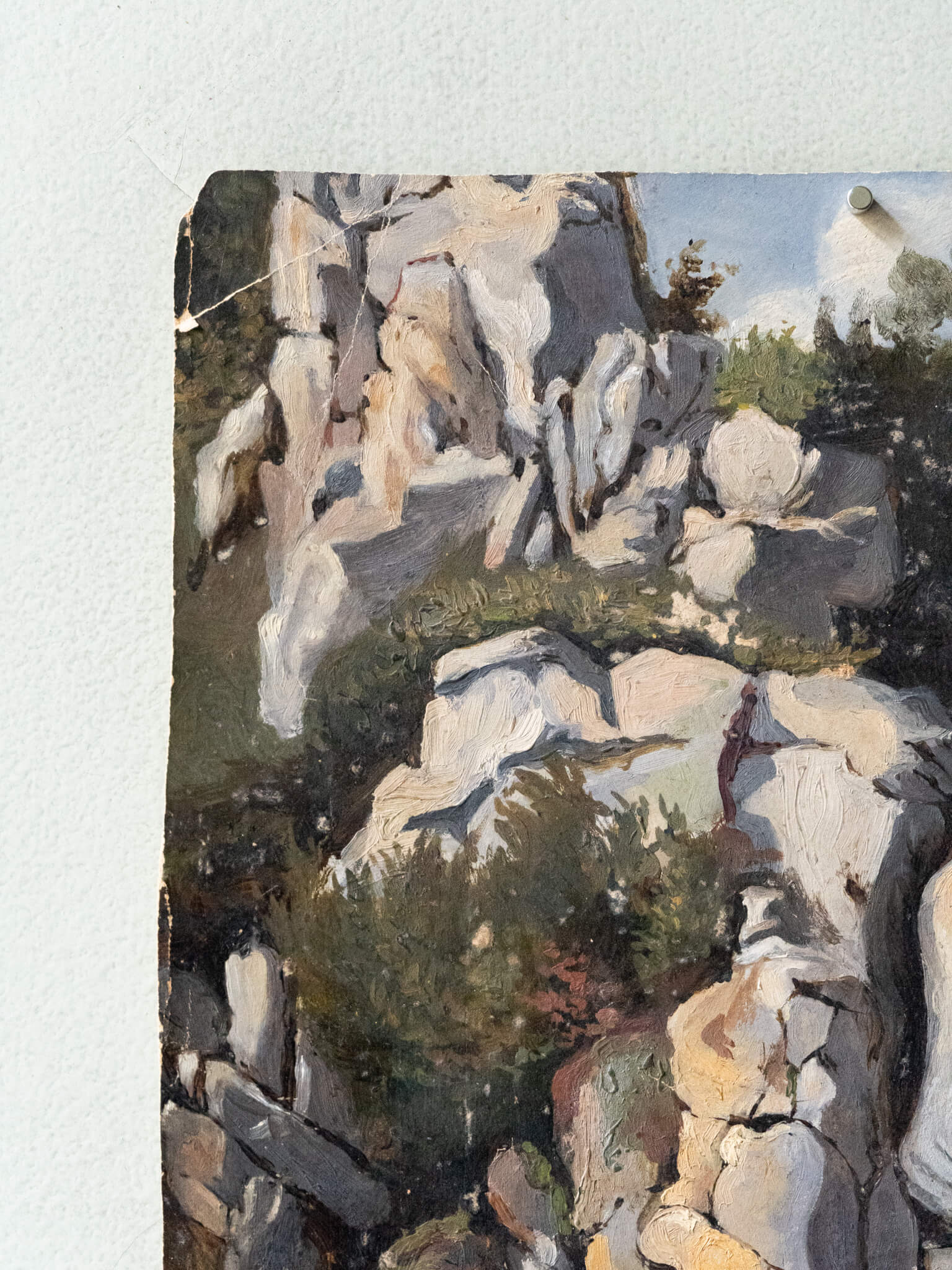 Rocky Landscape Painting