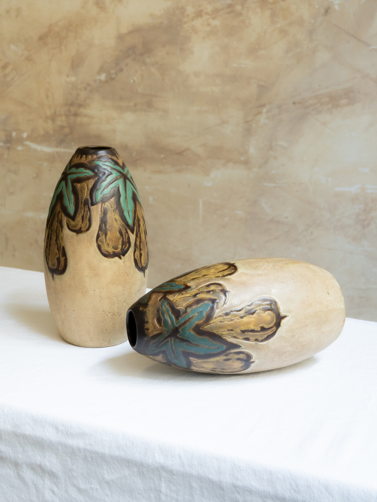 Charles Catteau, 'D.1224' Vases, 1927