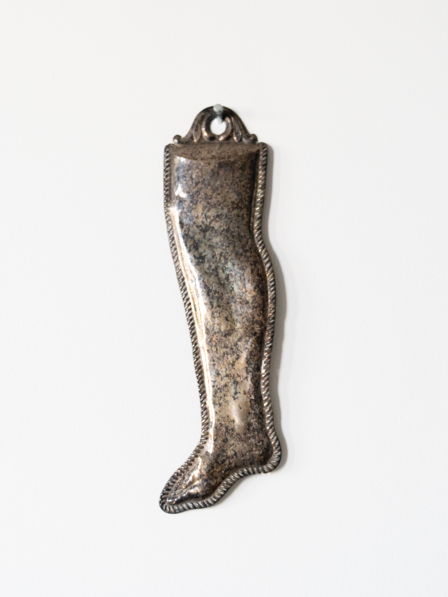 Silver Ex-Voto Leg