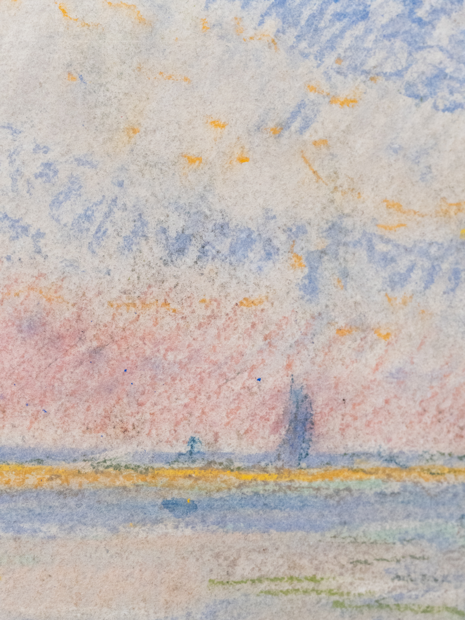 Maurice Seghers, Impressionistic Pastel Drawings
