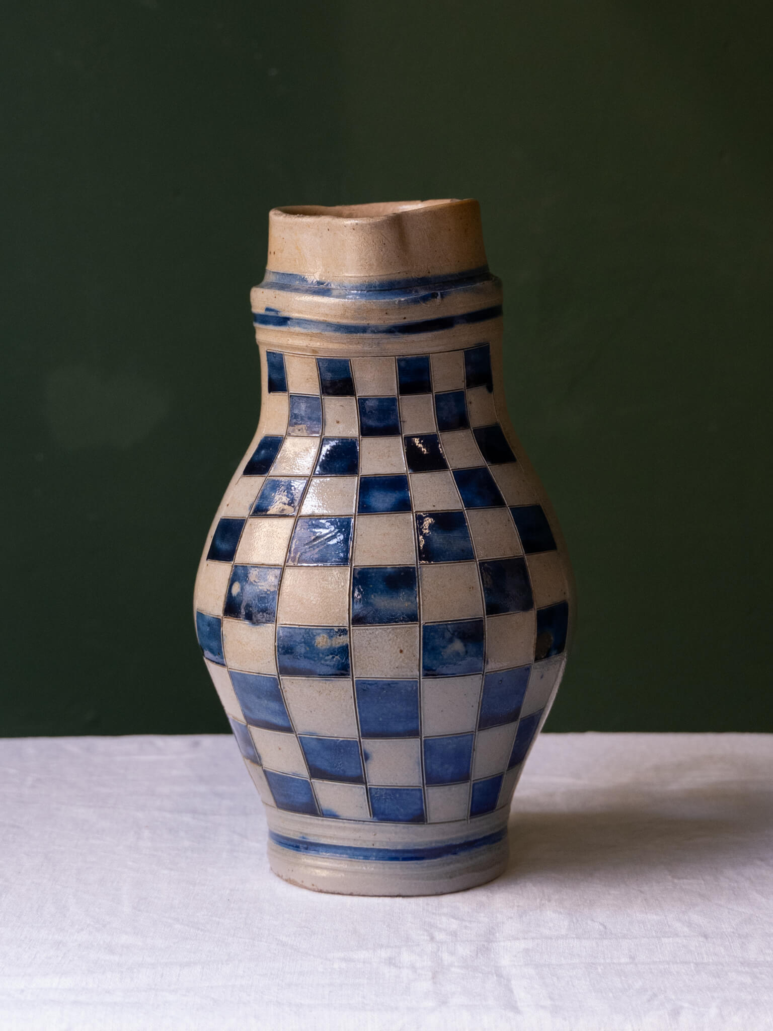 Checkerboard Westerwald Jug