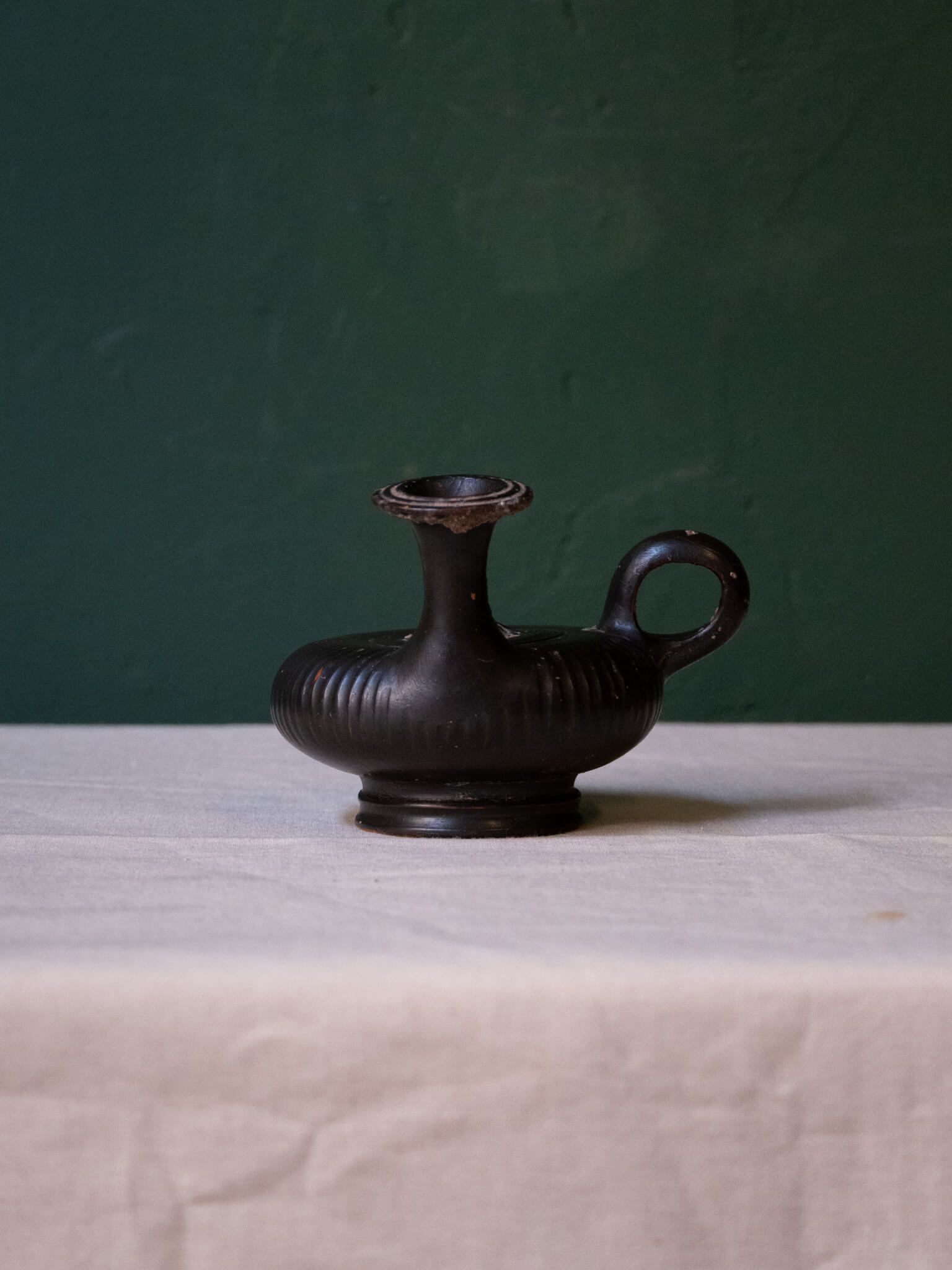 Black Glazed Apulian Guttus 