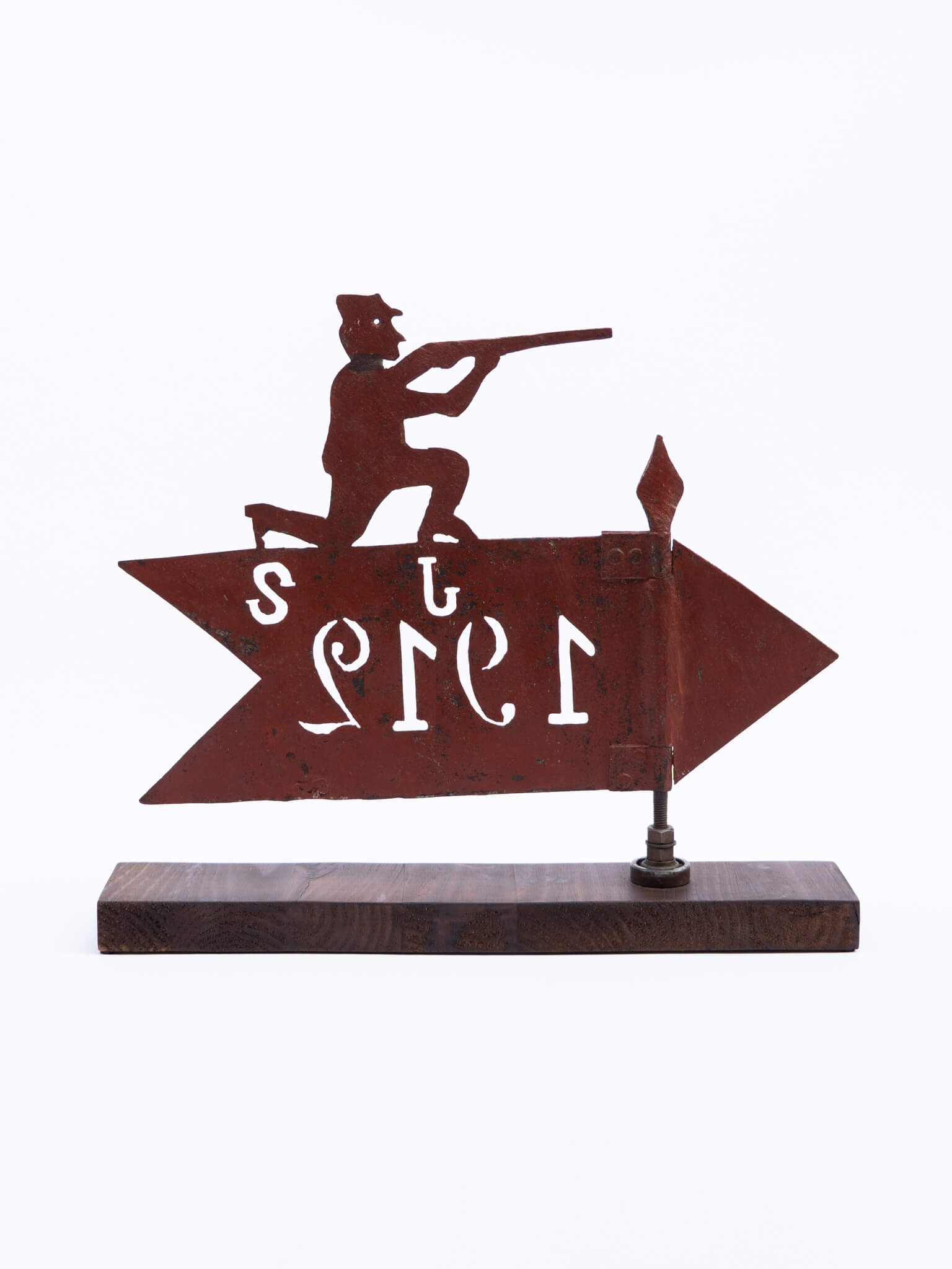 Kneeling Hunter Weathervane