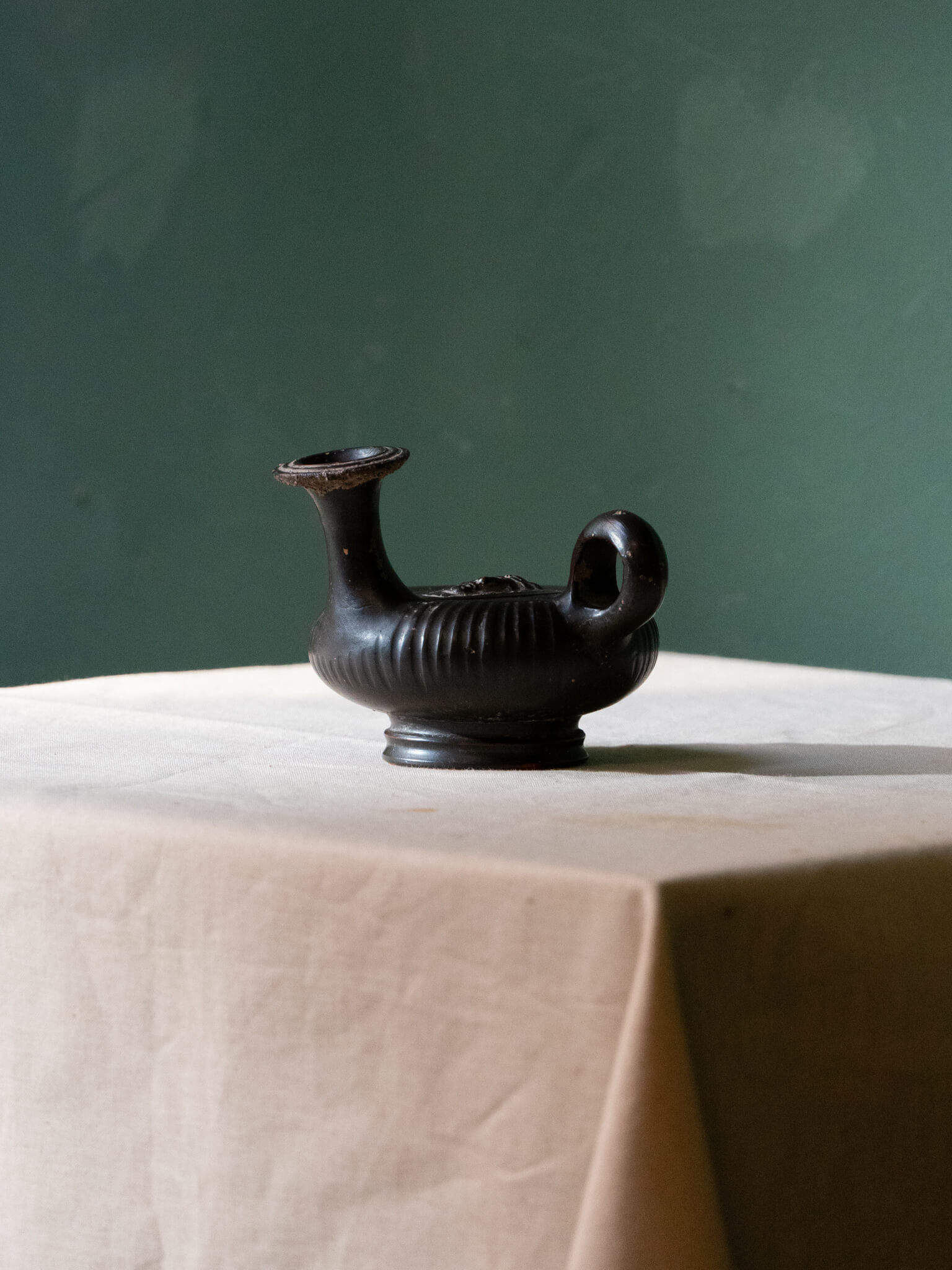 Black Glazed Apulian Guttus