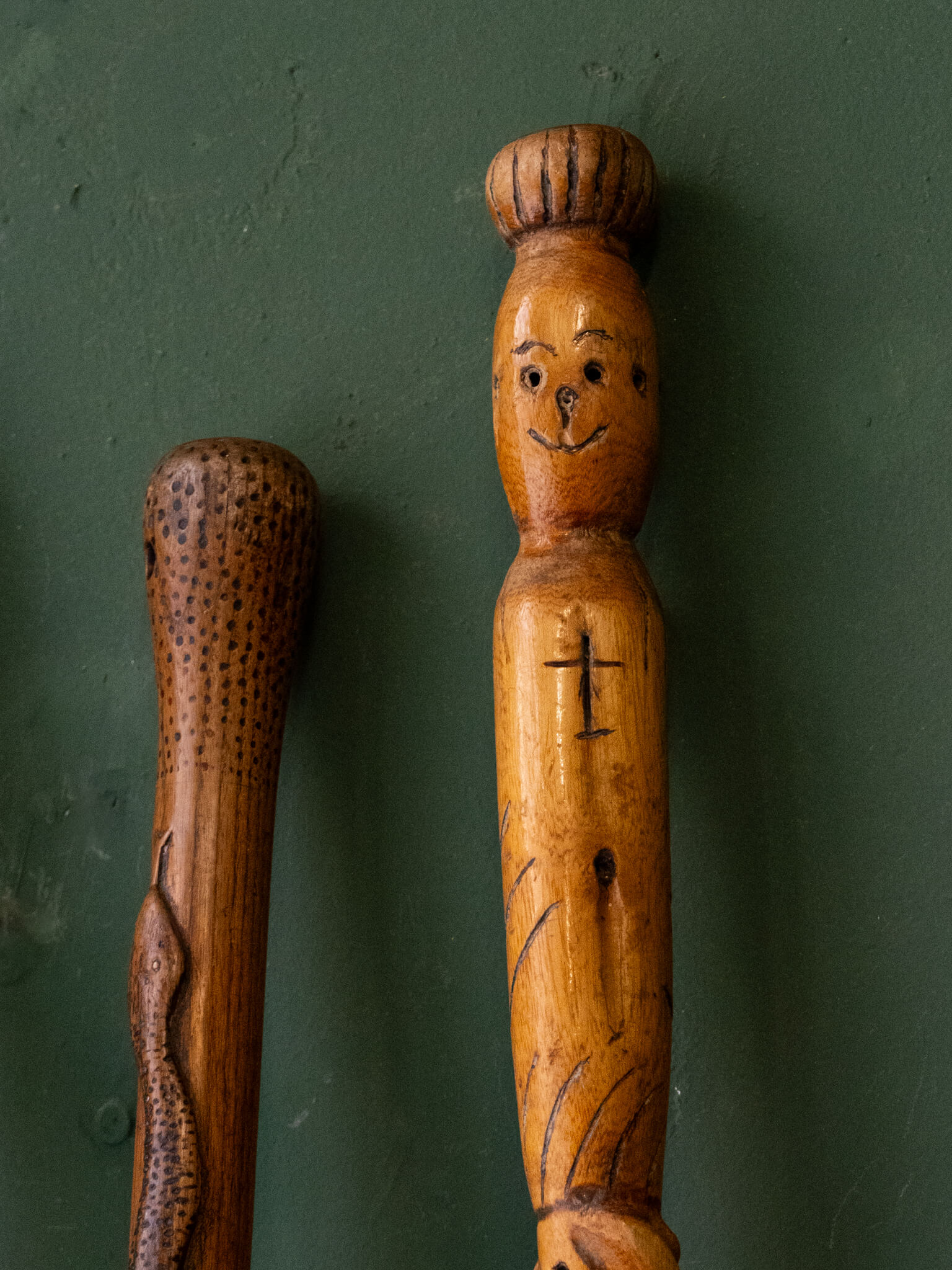 Folk Art Walking Sticks