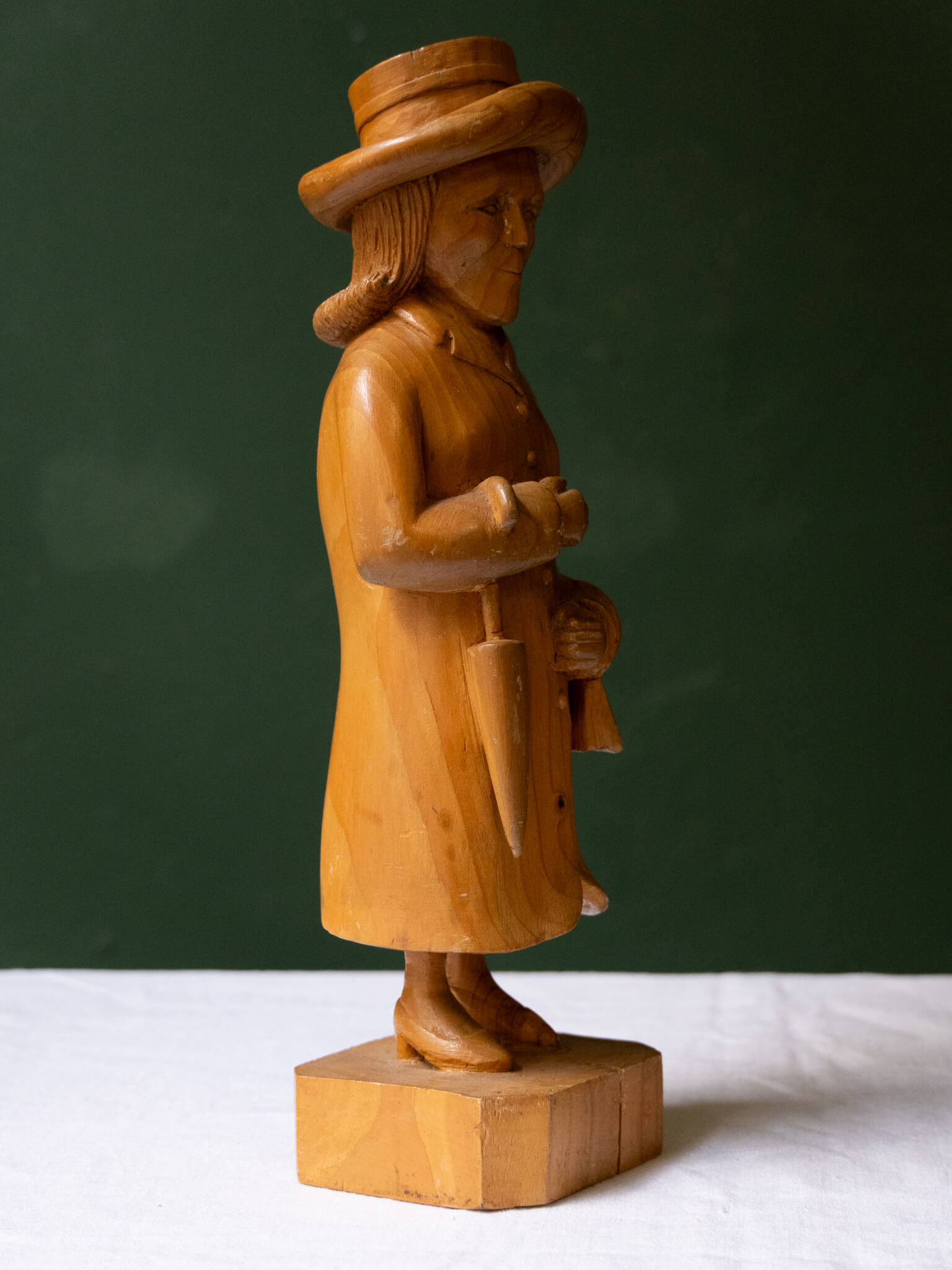 Alfons Franck 'Lady With Hat And Umbrella'