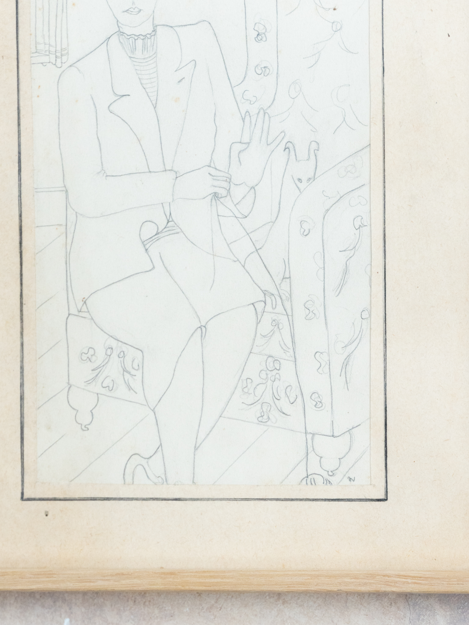 Jaqueline Nyns, Portrait With Dog