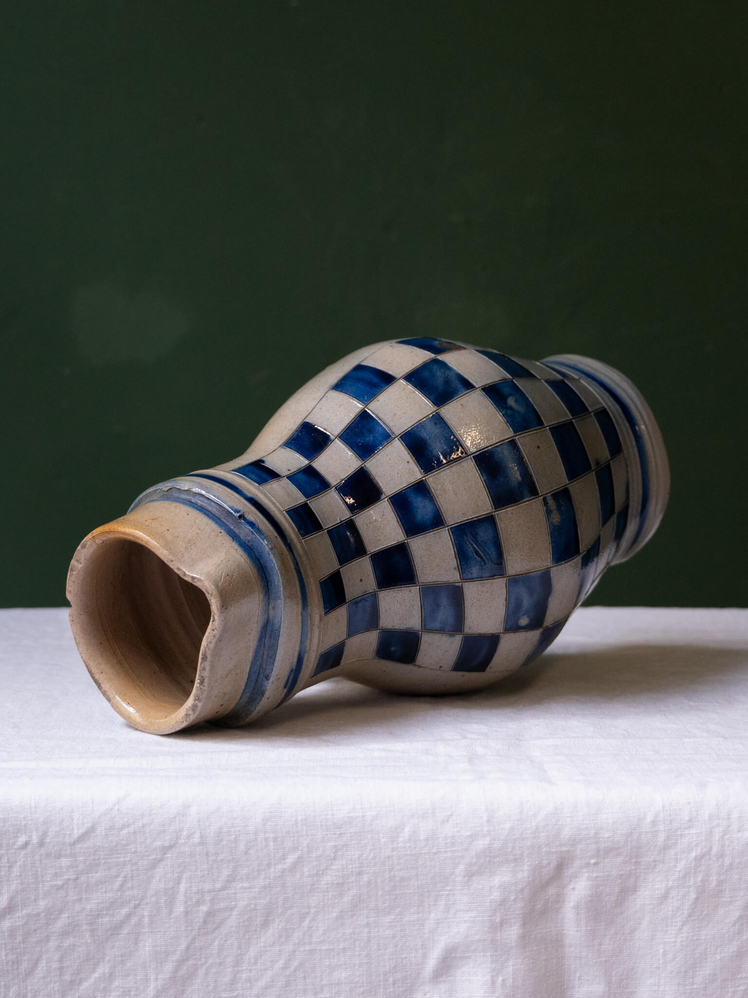 Checkerboard Westerwald Jug
