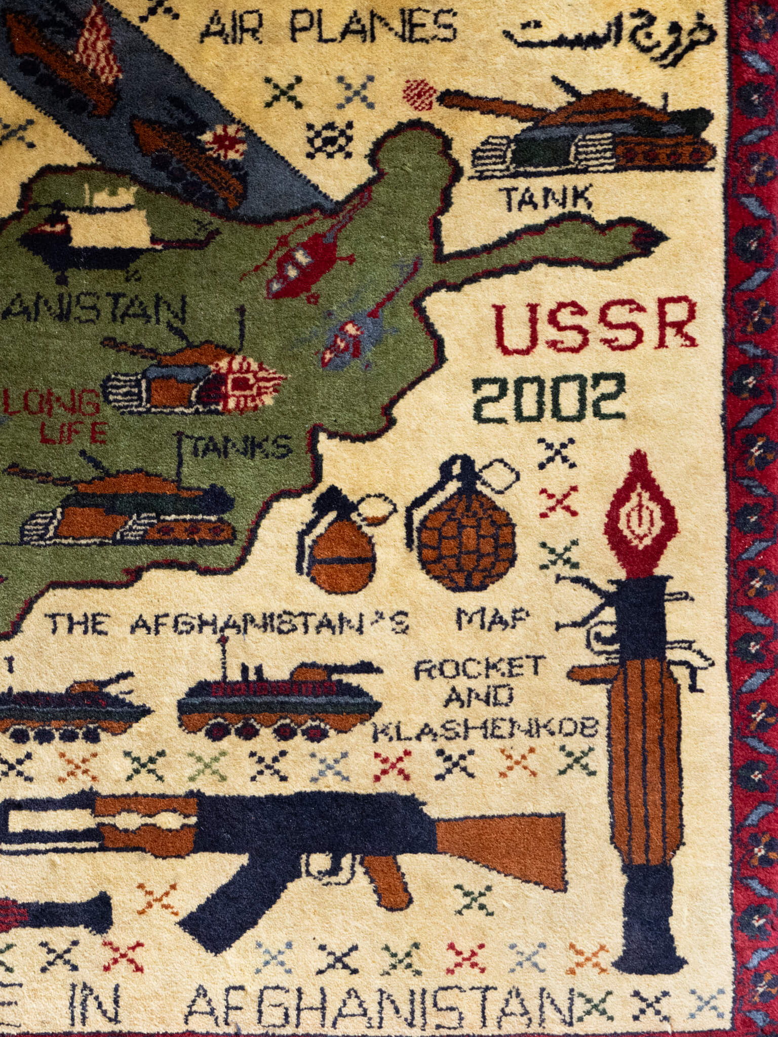 Afghan War Rug 2002
