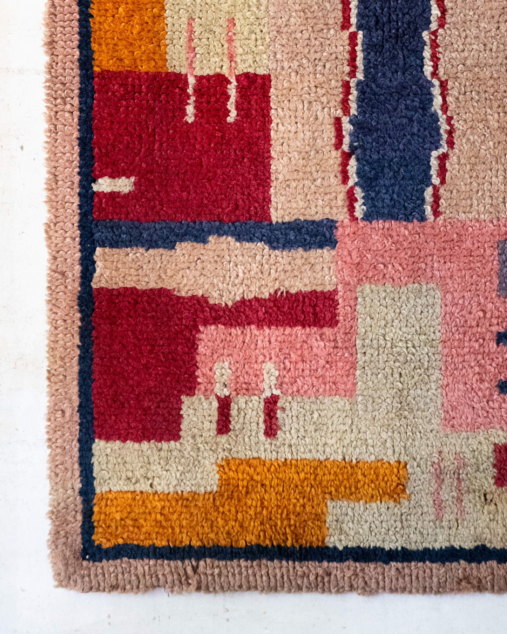 Modernist Hooked Rug