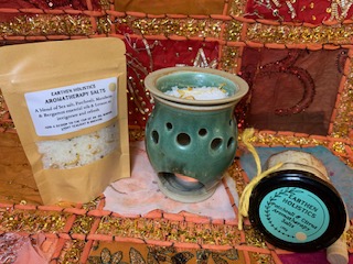 Aromatherapy Salts - Patchouli Mandarin Bergamot