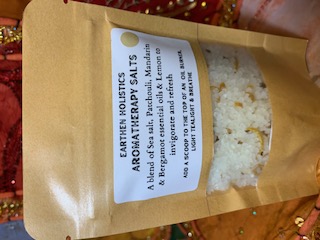 Aromatherapy Salts - Patchouli Mandarin Bergamot