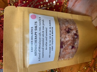 Aromatherapy Salts - Rose Vanilla Rosewood