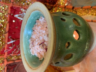Aromatherapy Salts - Rose Vanilla Rosewood