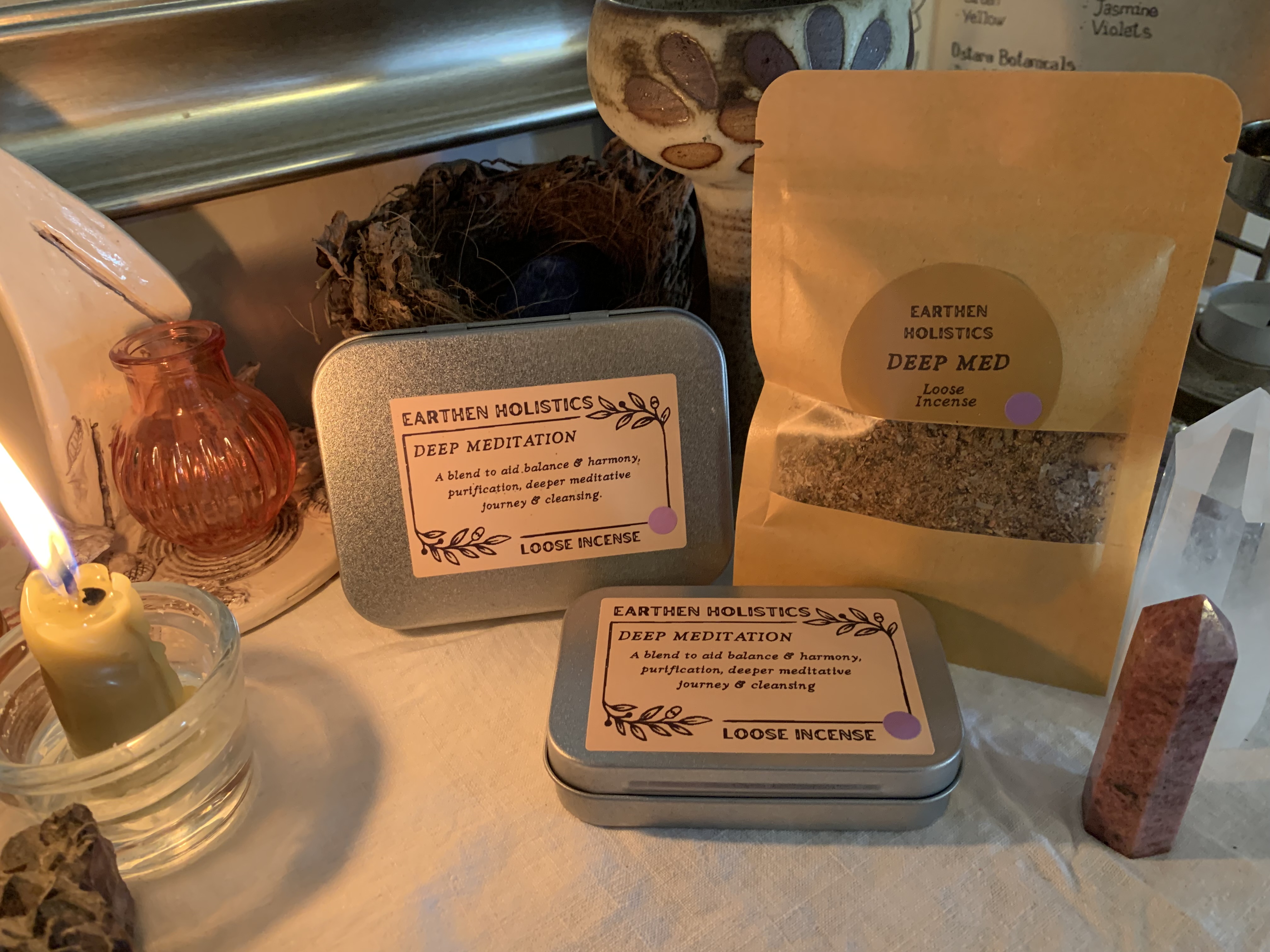 Deep Meditation Incense blend