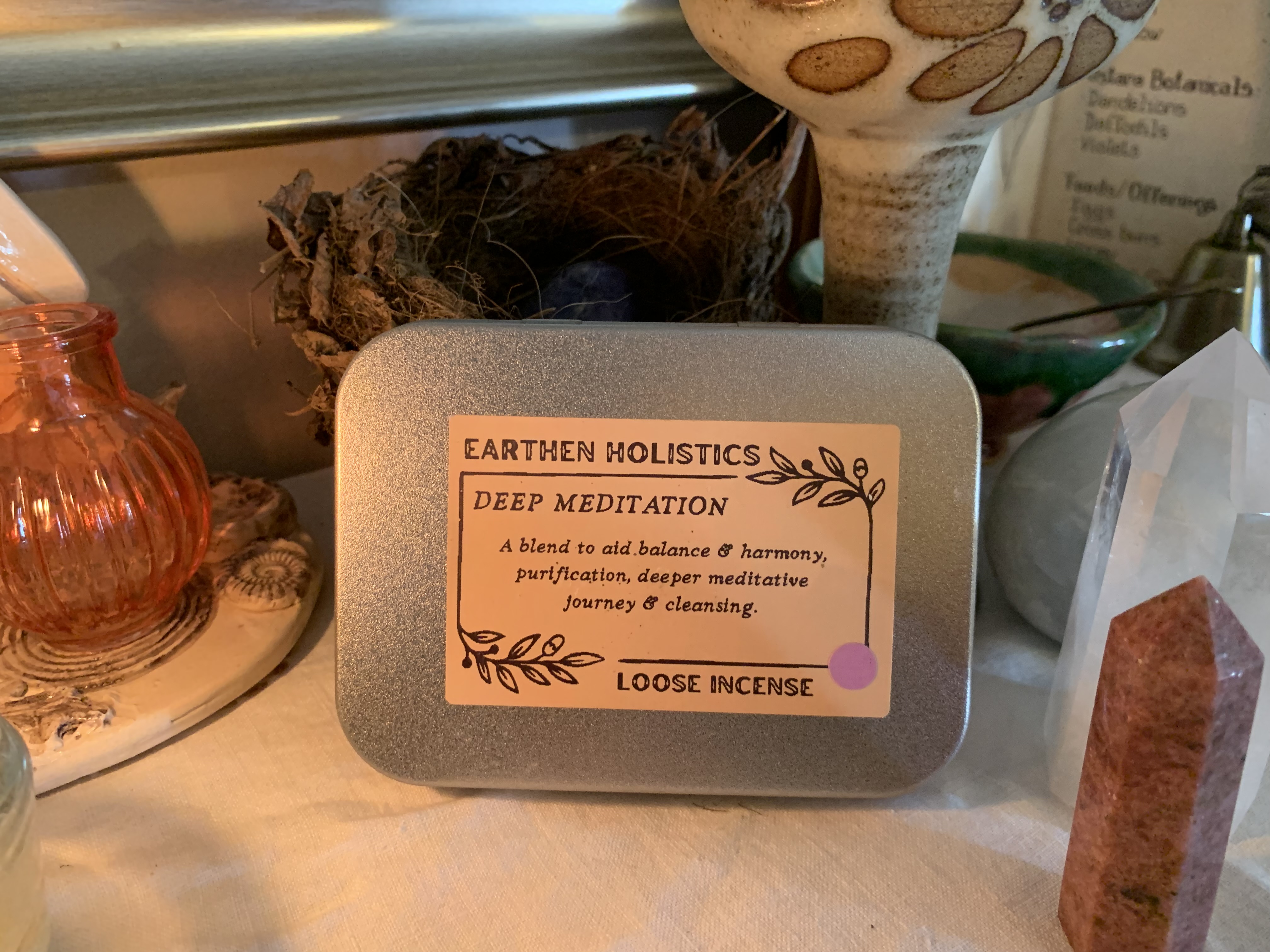 Deep Meditation Incense blend