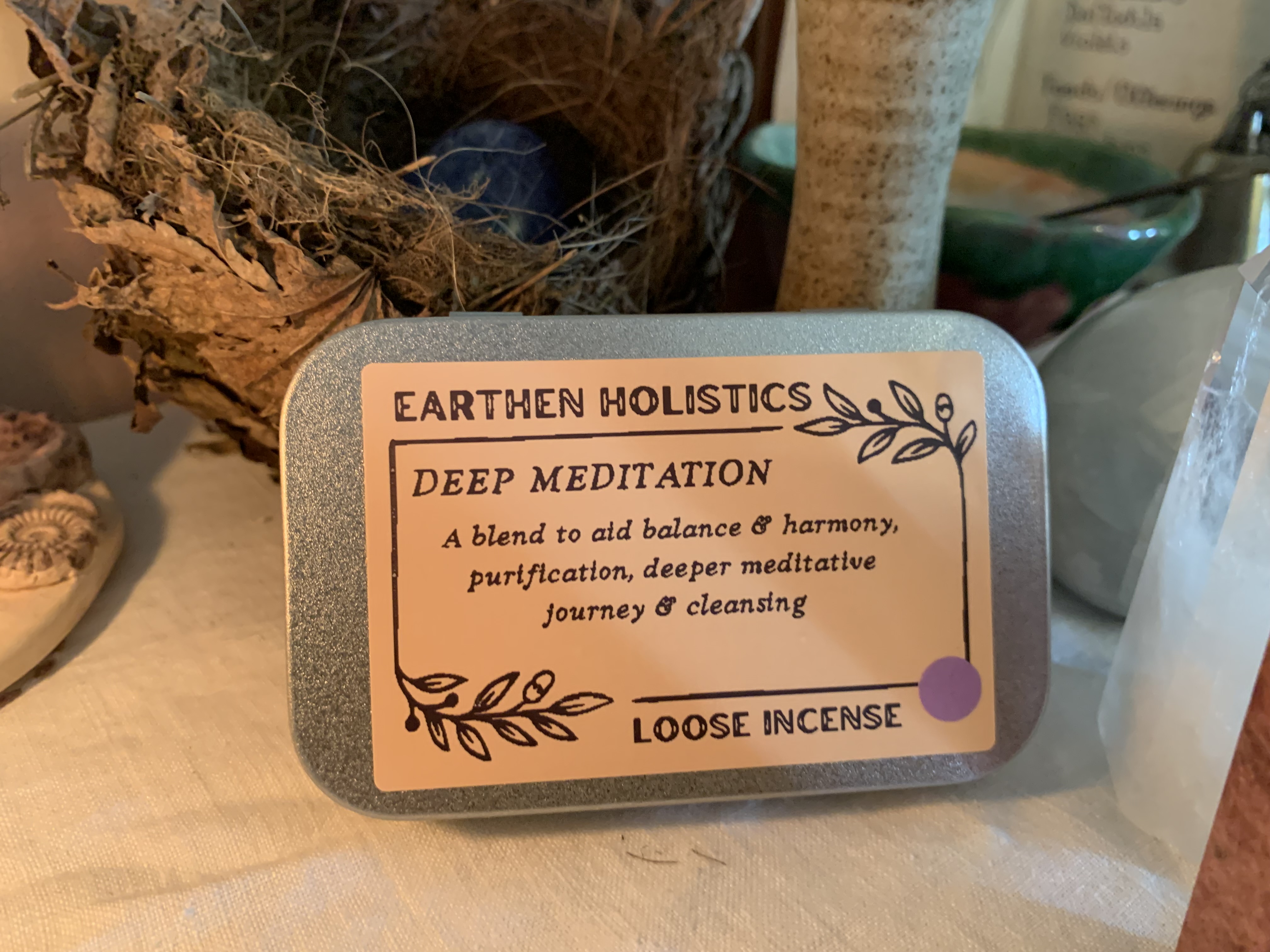 Deep Meditation Incense blend