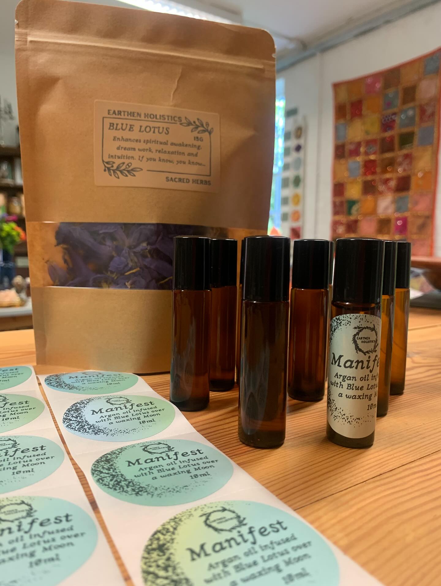 Blue Lotus Infused Oil