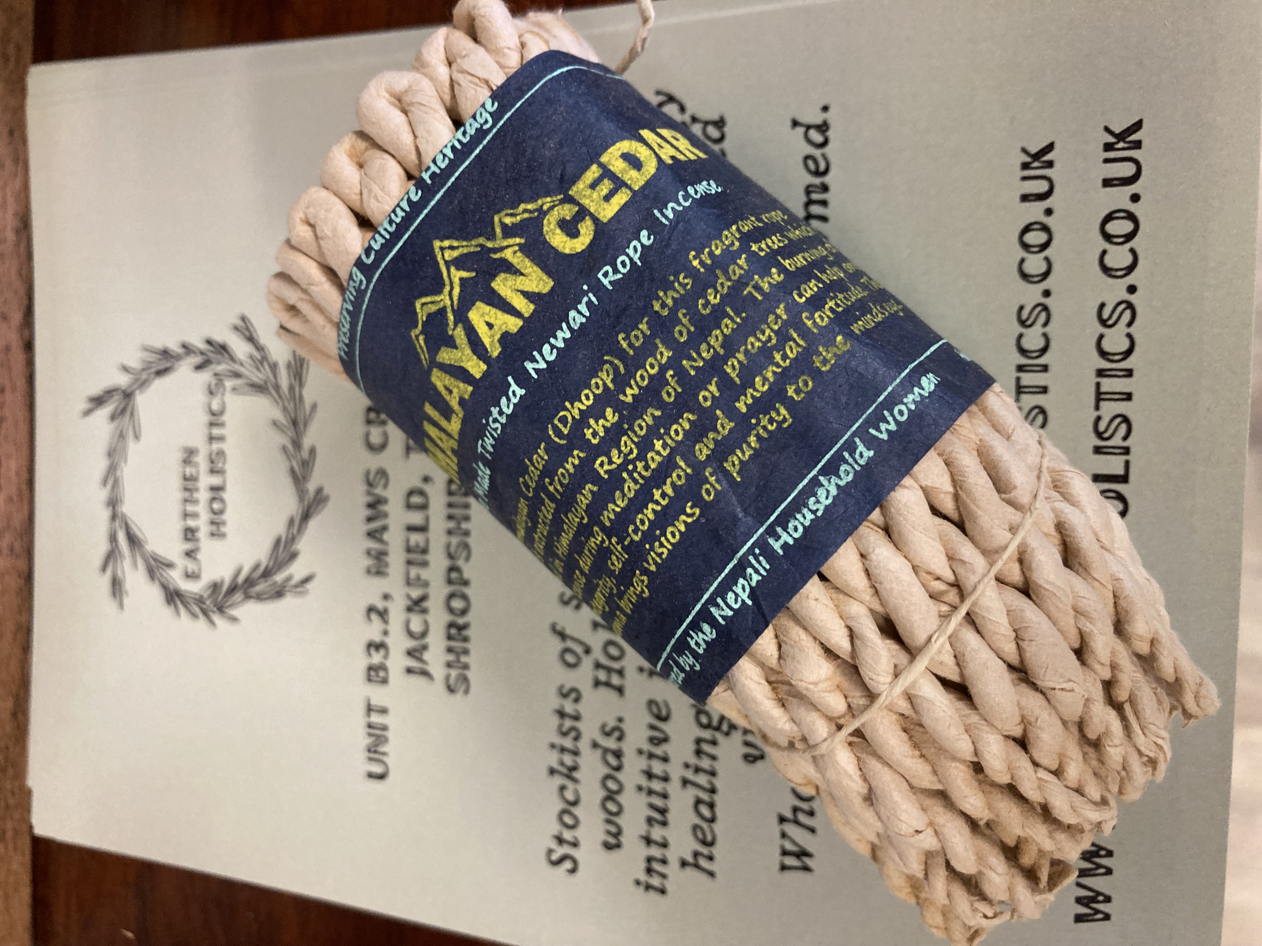 Himalayan Cedar Rope Incense