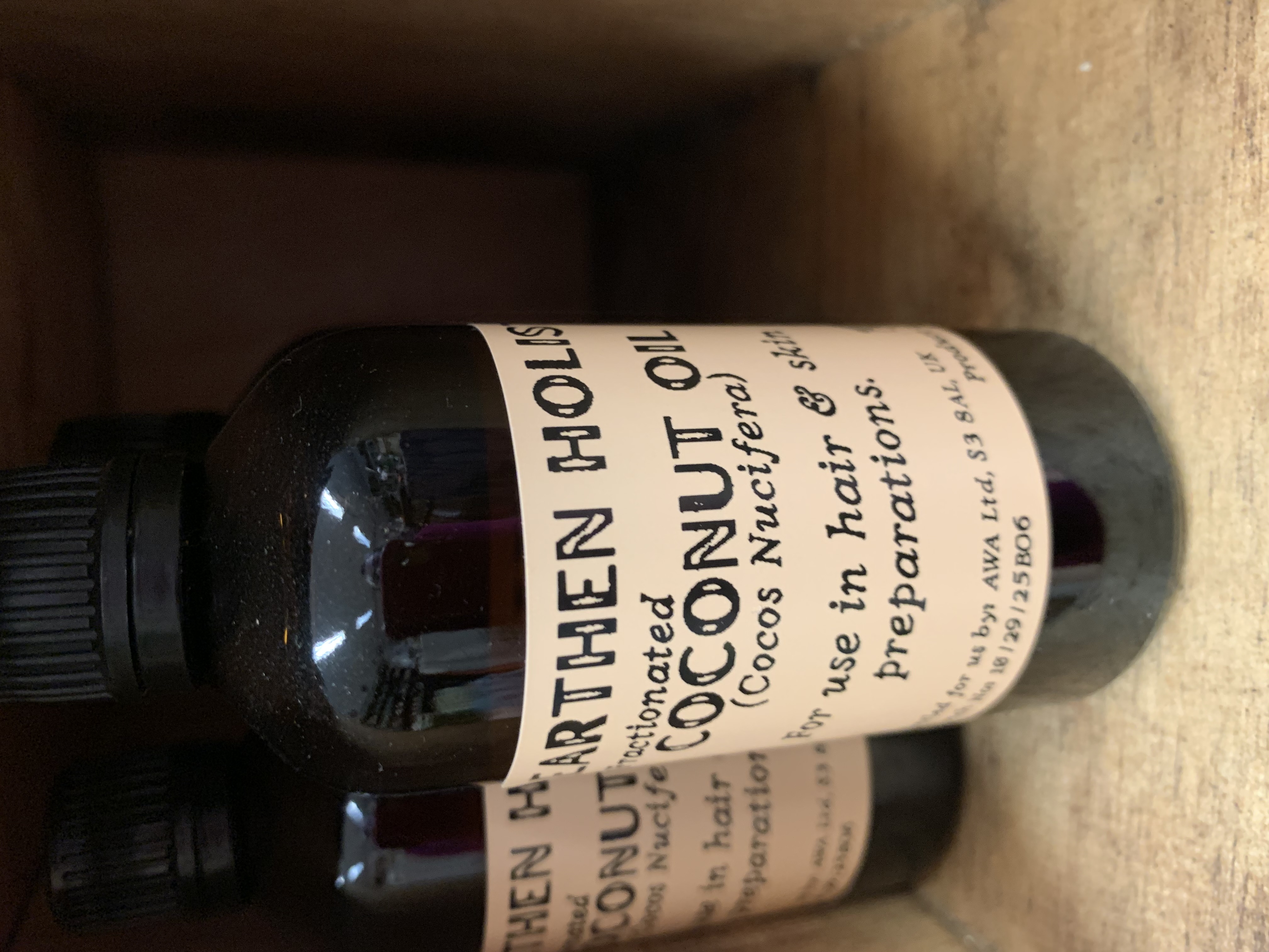 Fractionated Coconut Oil
