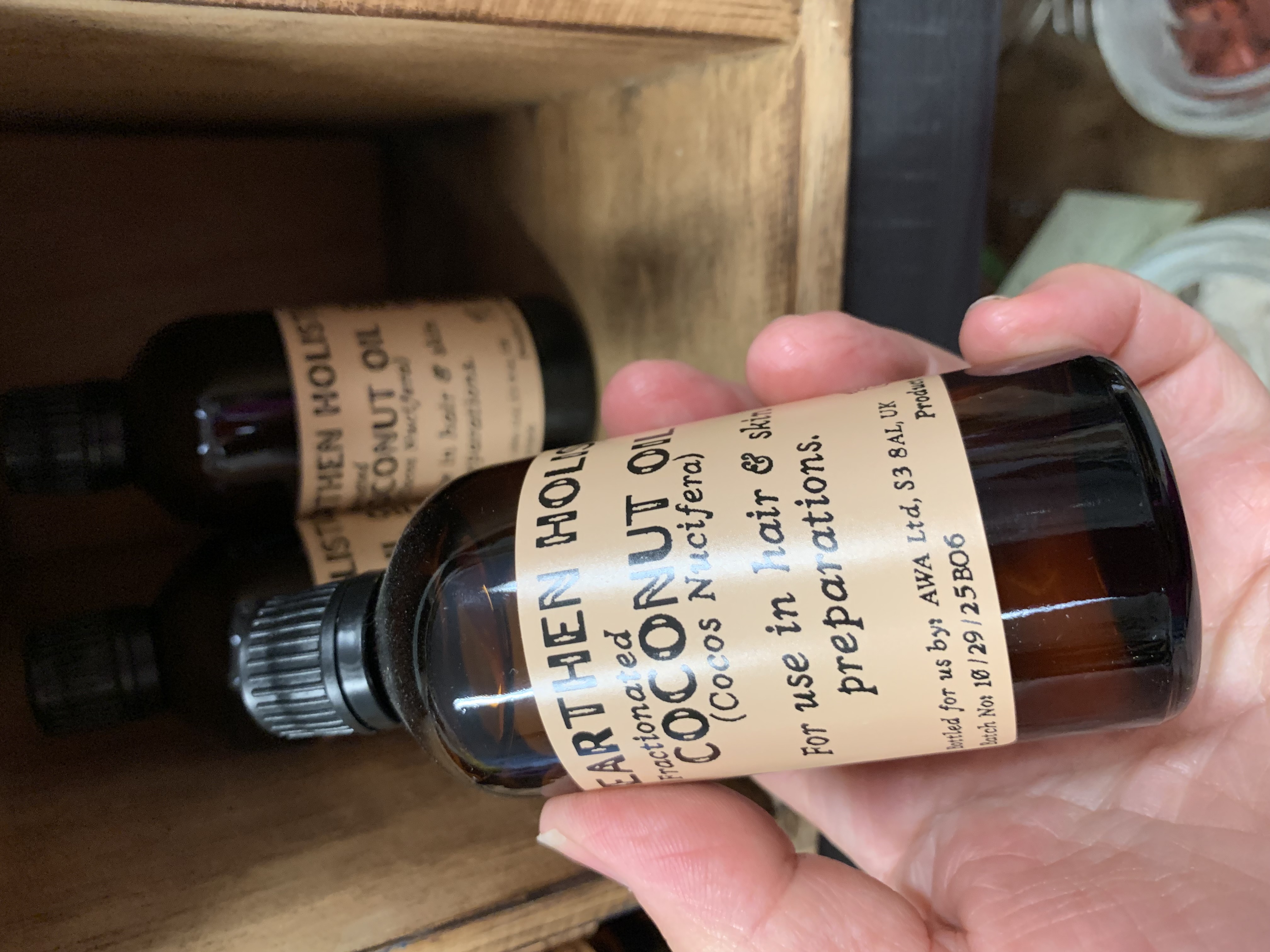 Fractionated Coconut Oil