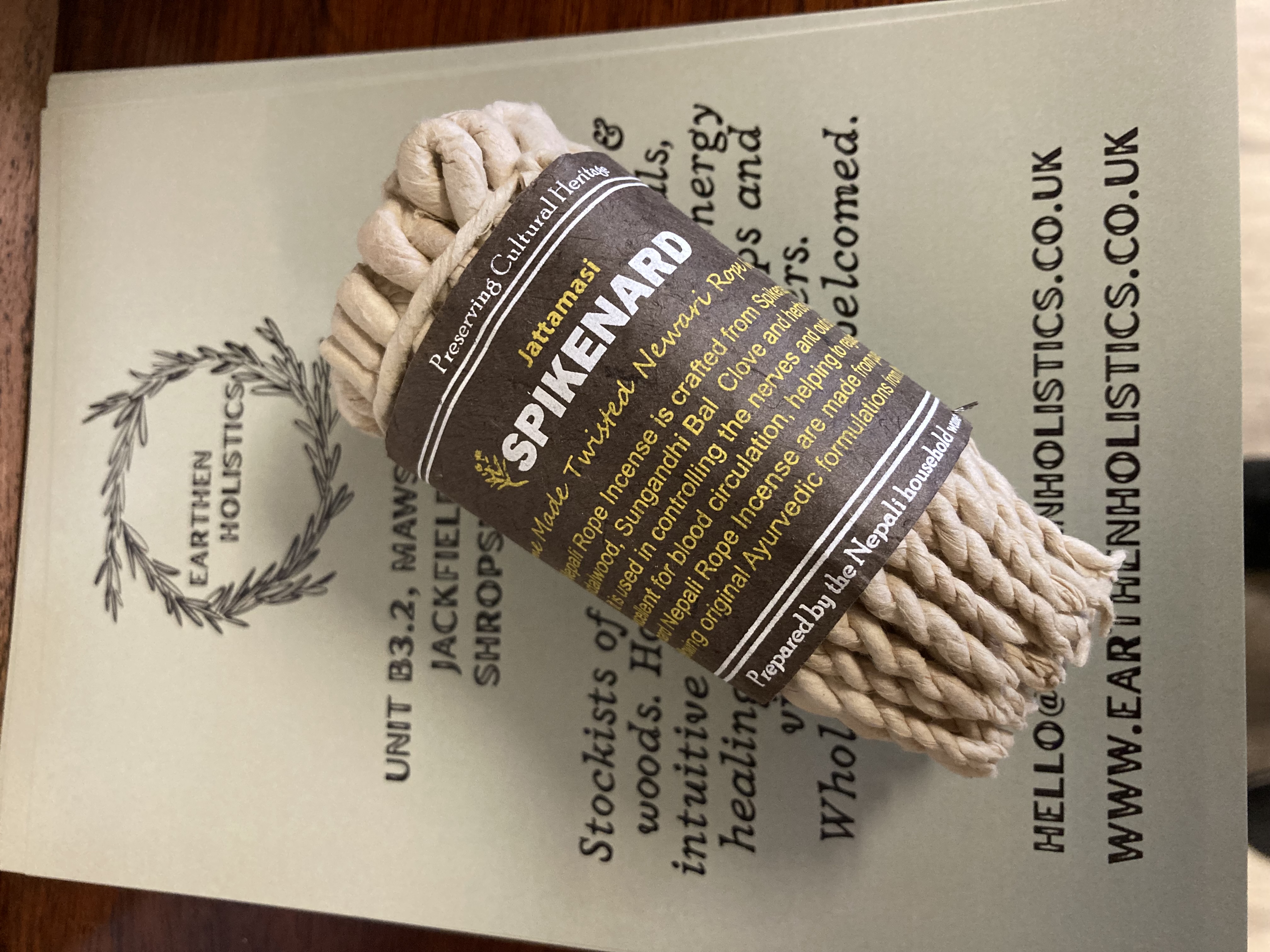 Spikenard Rope Incense