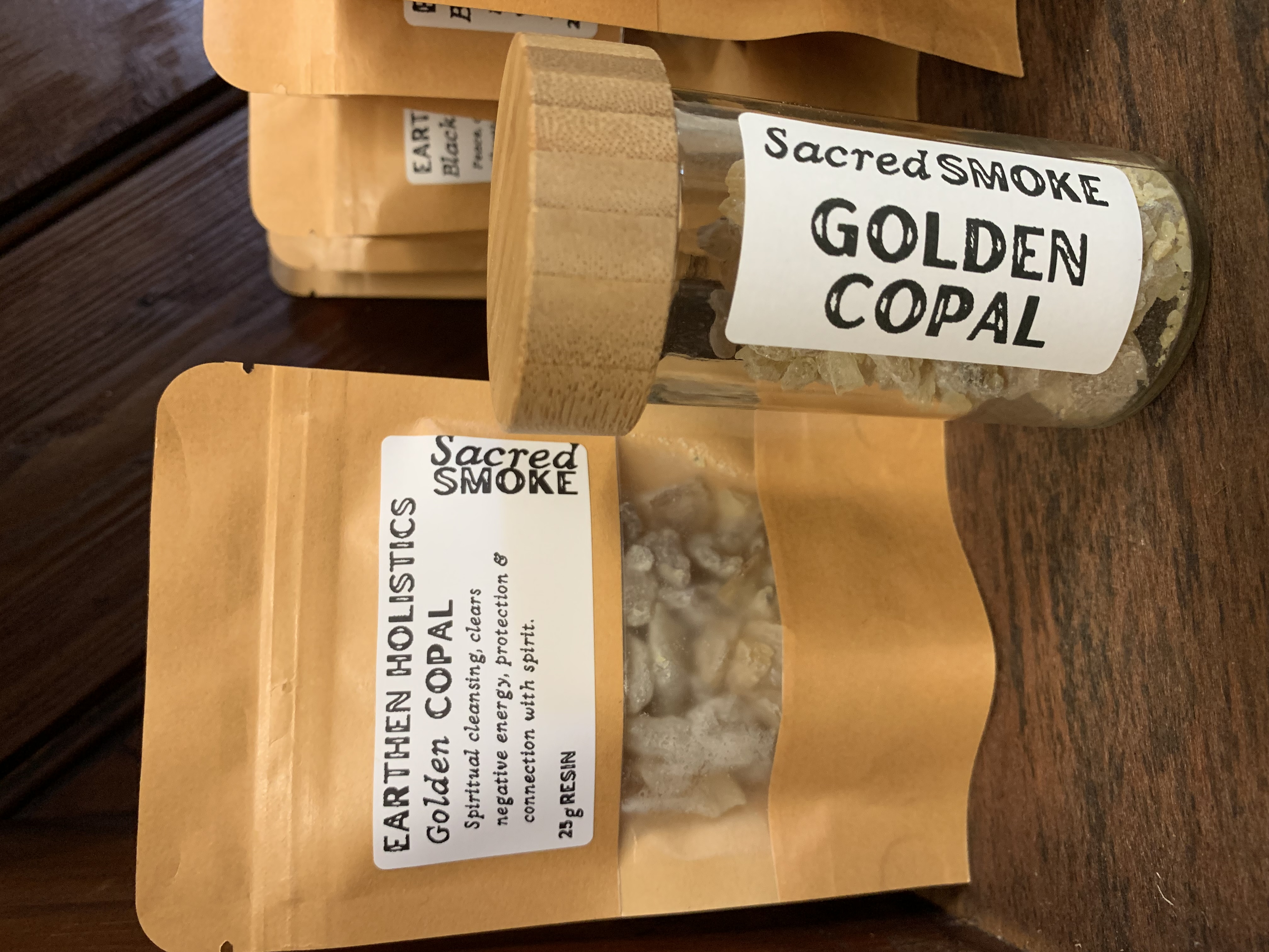Golden Copal Resin
