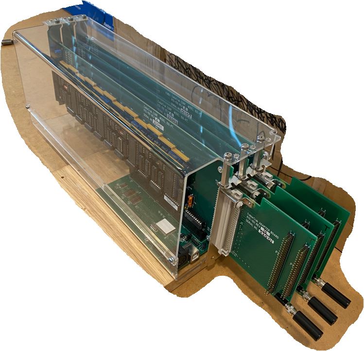 Model 100 PT. 100 Test Point System - 1 Board System  (CTS-1) (3 BOARD SYSTEM SHOWN)