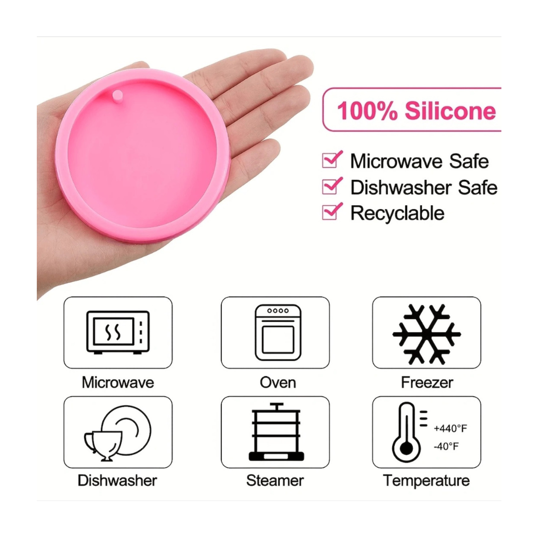 Moldes de silicona para llaveros