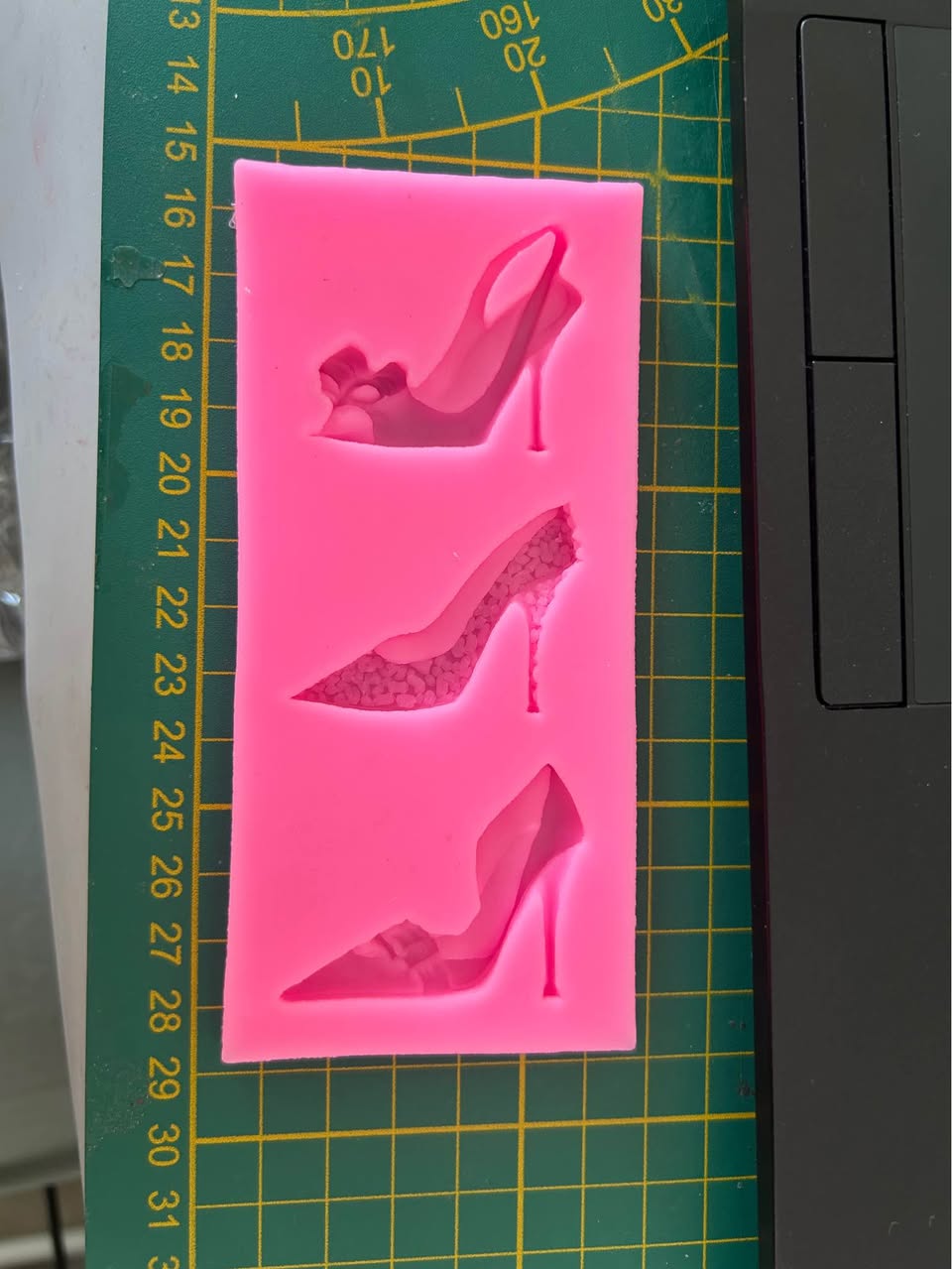 Molde de silicona zapatos tacones