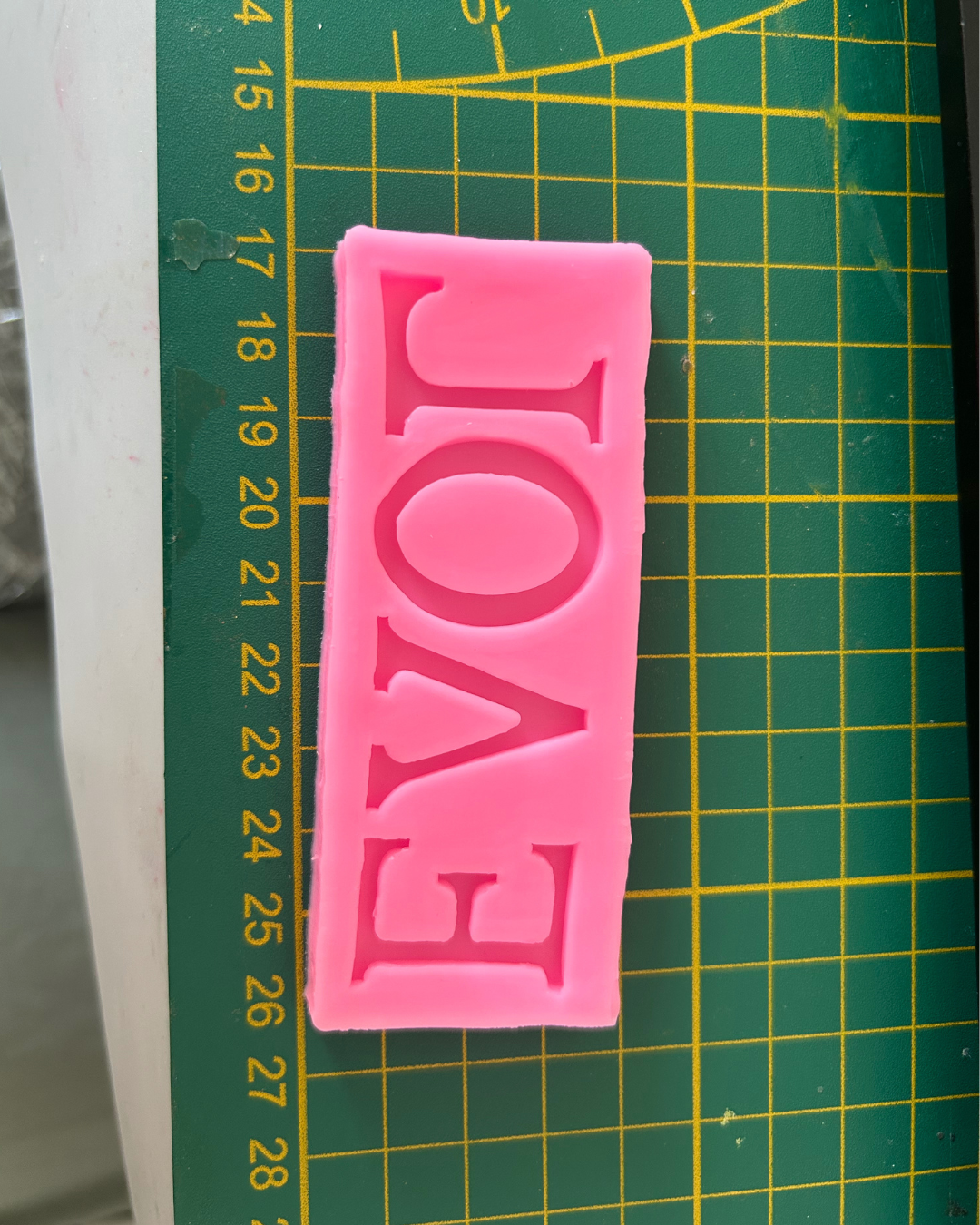 Molde de silicona 'LOVE'