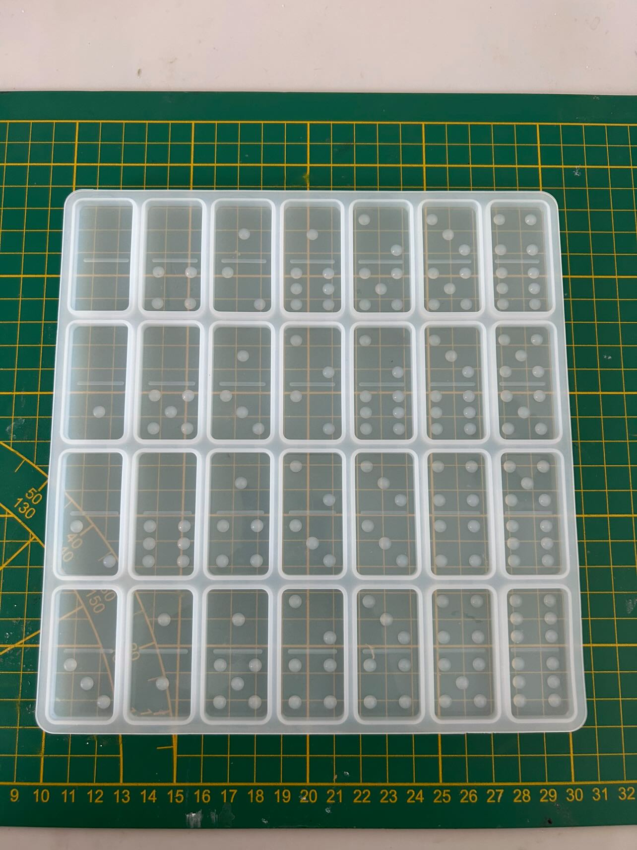 Molde de silicona para dominó