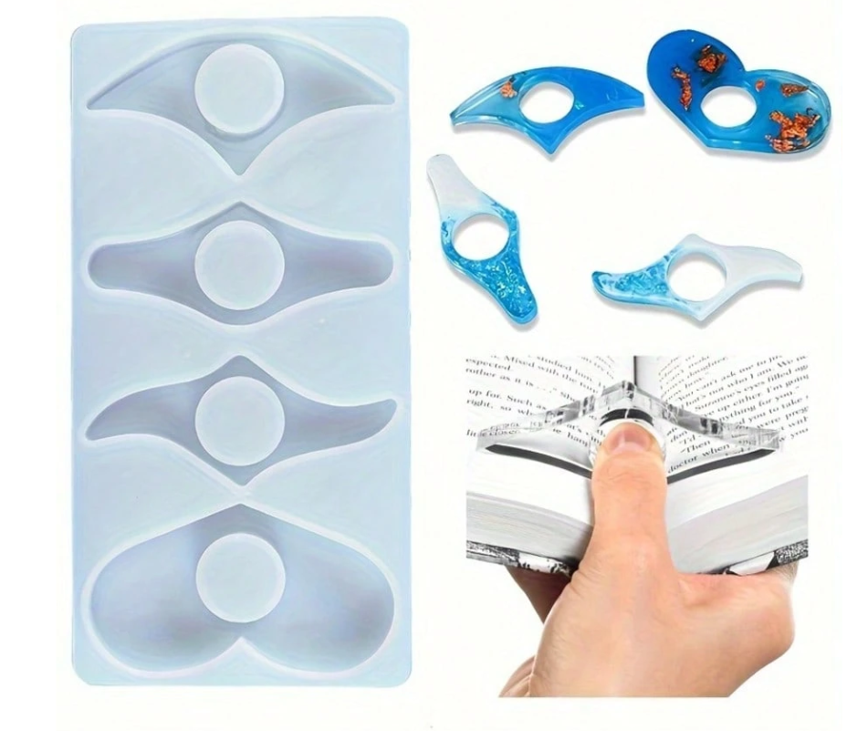 Molde para sujetador de páginas