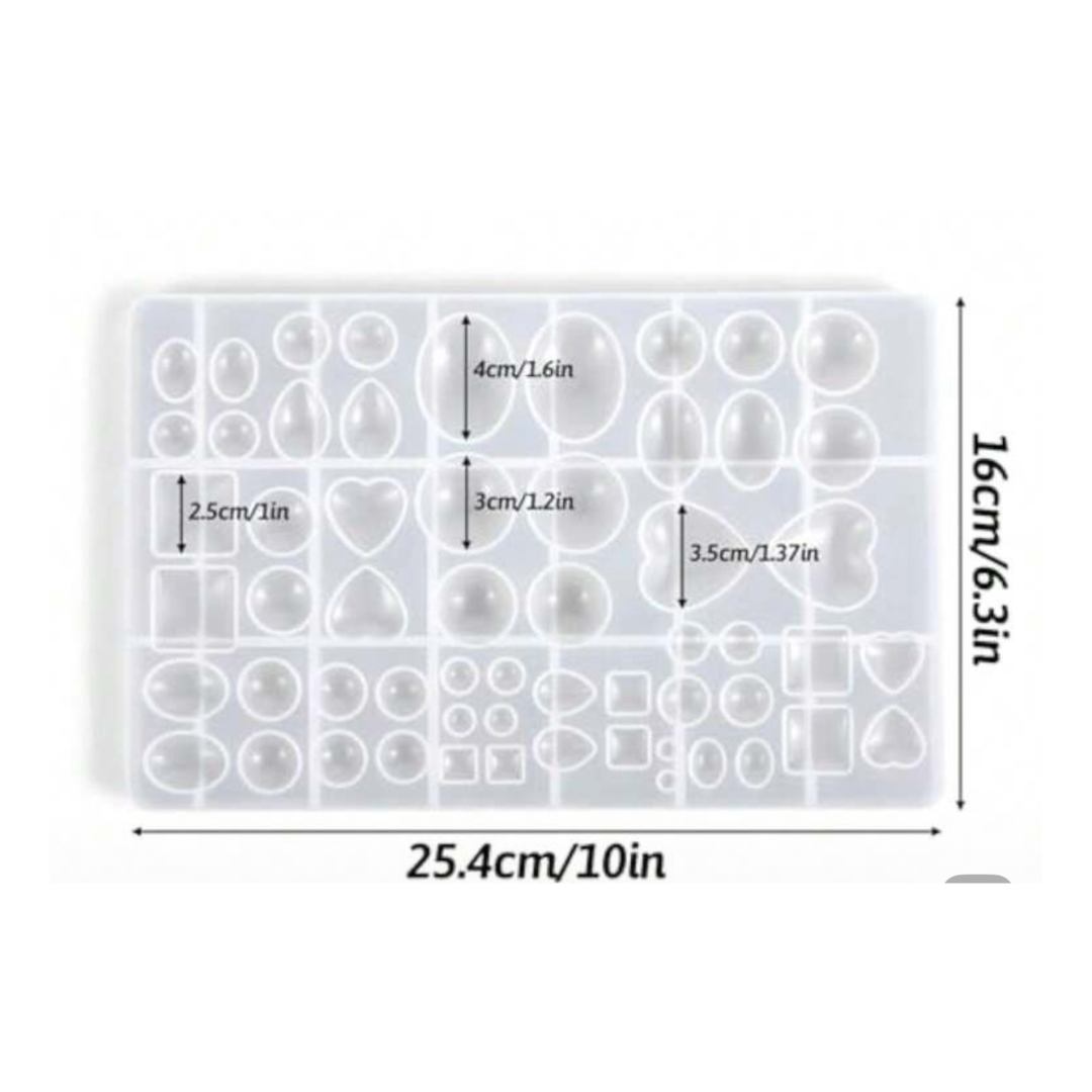 Molde de silicona para resina
