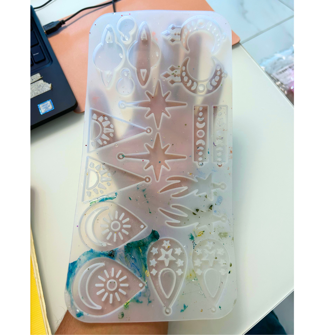 Molde de silicona para pendientes