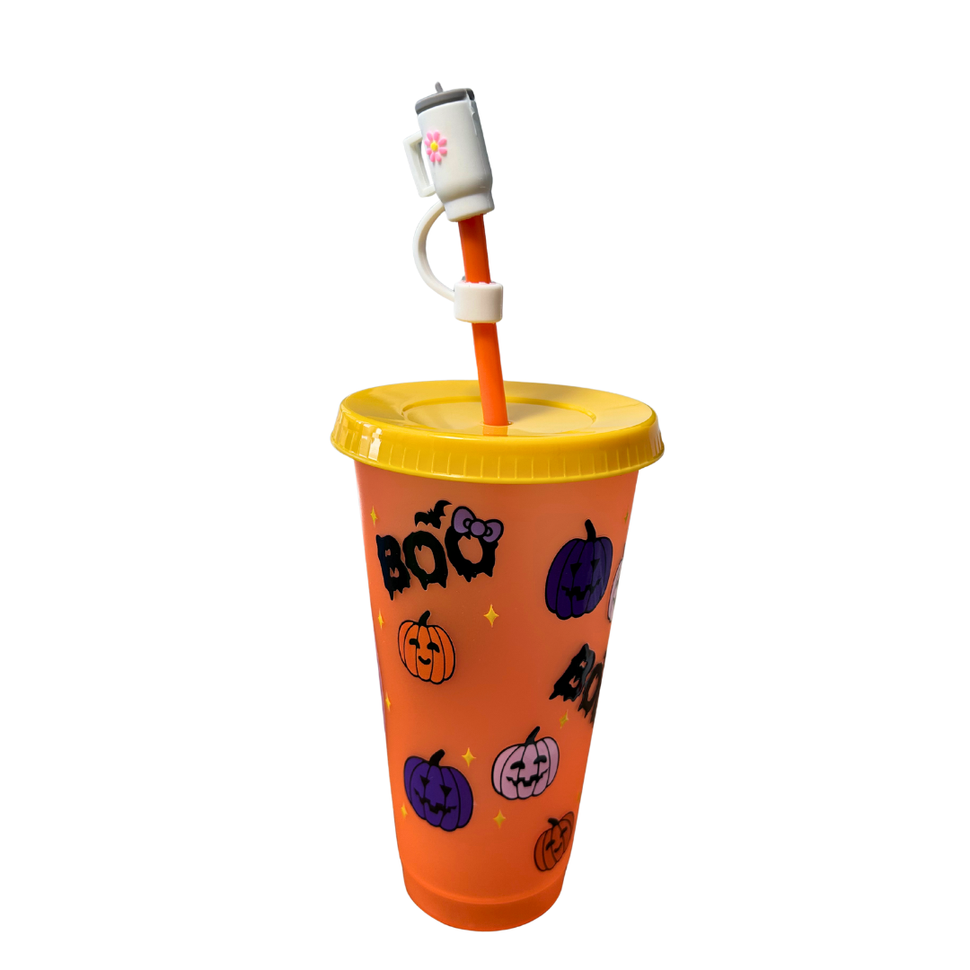 Vaso reutilizable Hello Kitty Halloween
