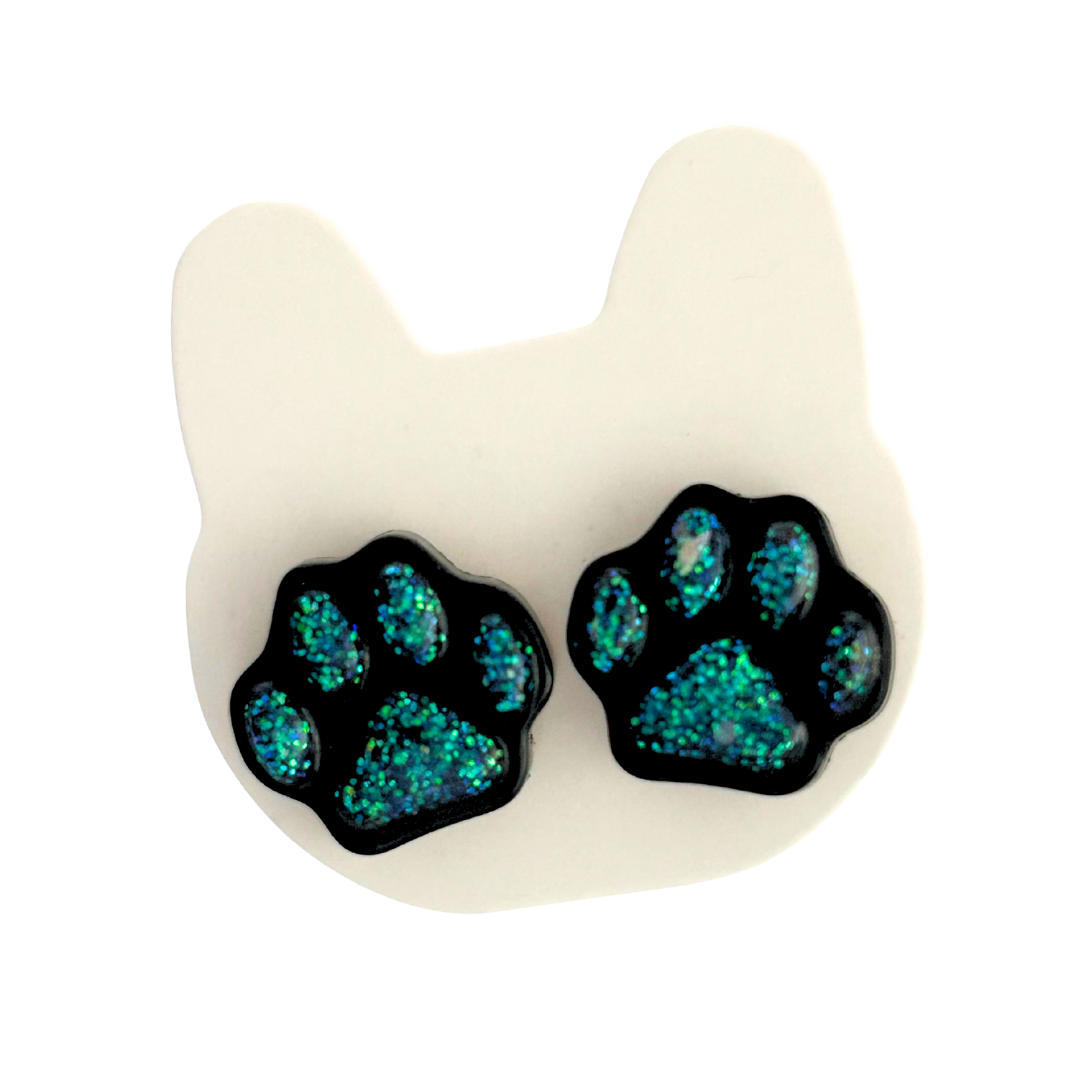 Aretes huella de mascotas
