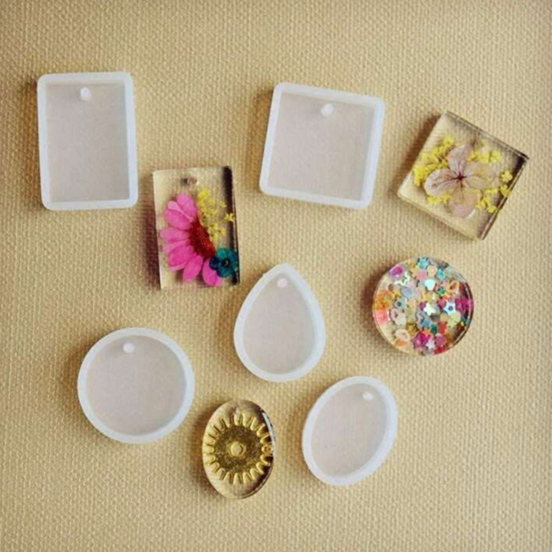 Moldes de silicona figuras geométricas