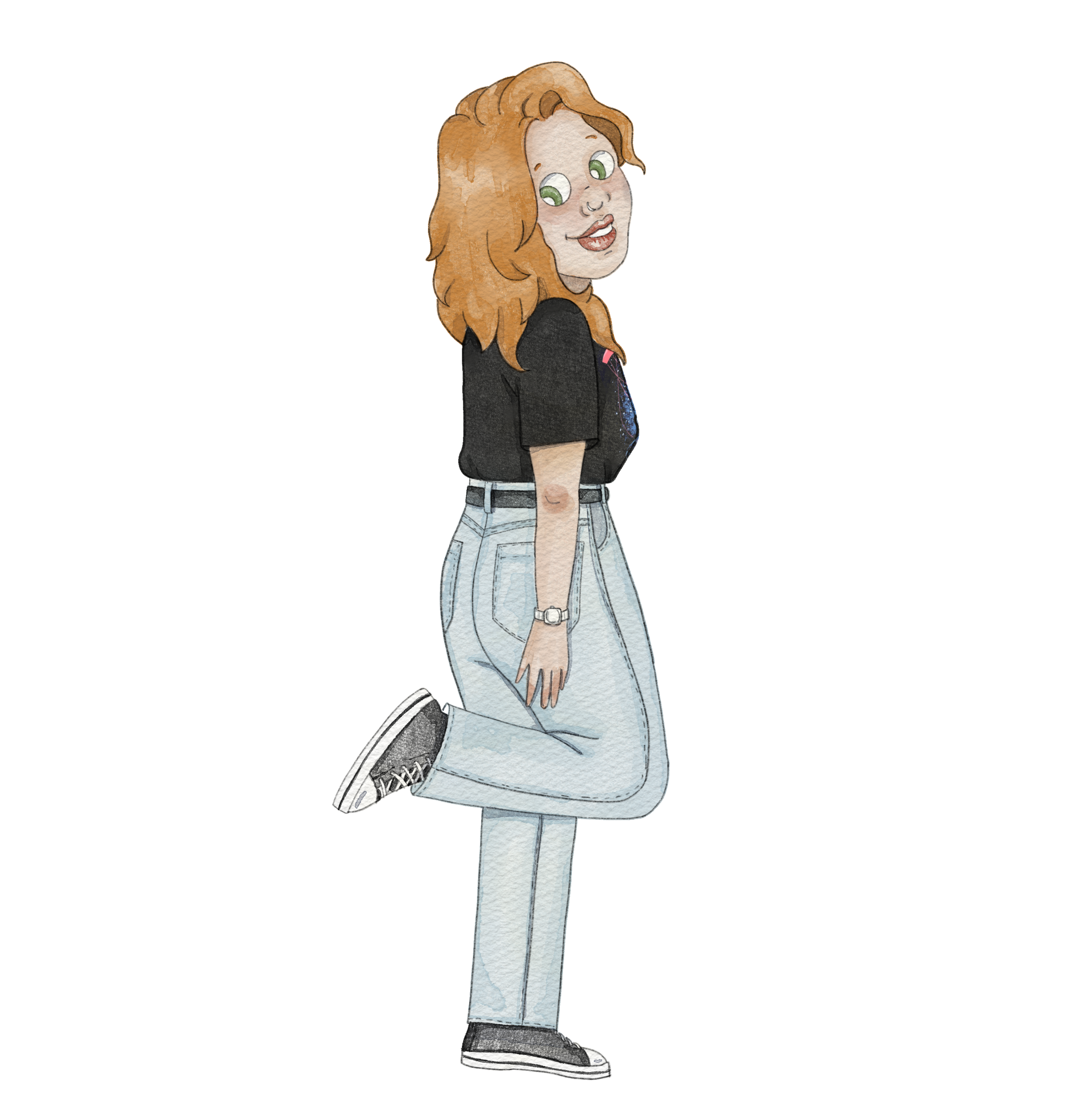 Caricatura - 3 poses