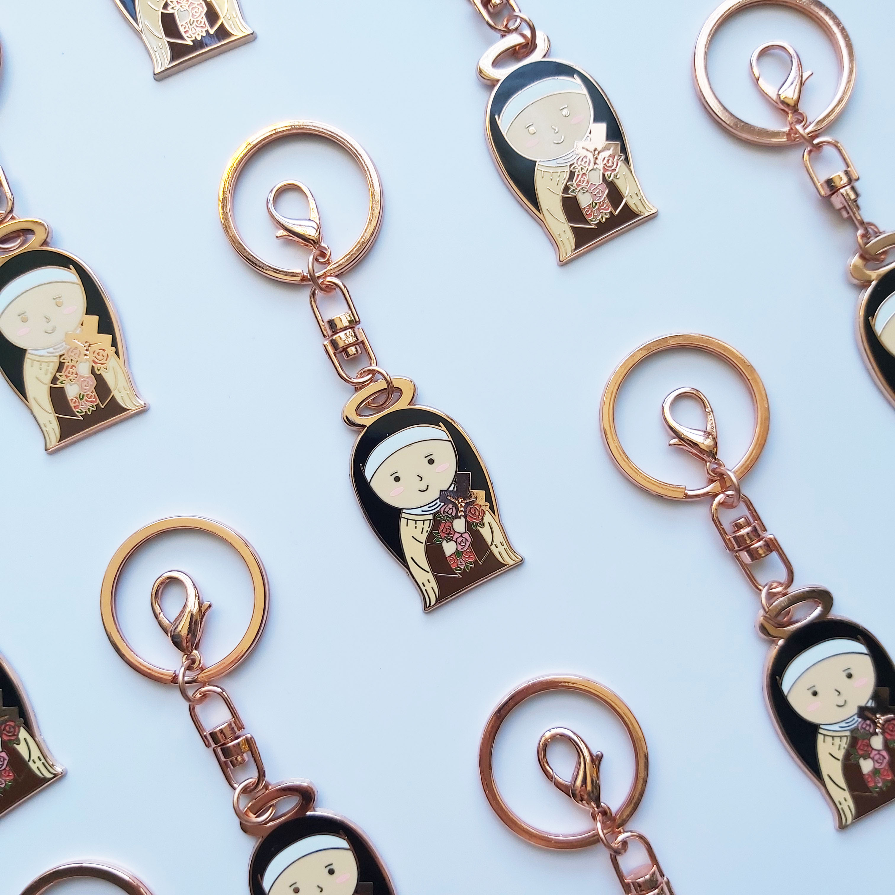 St. Therese of Lisieux Keychain