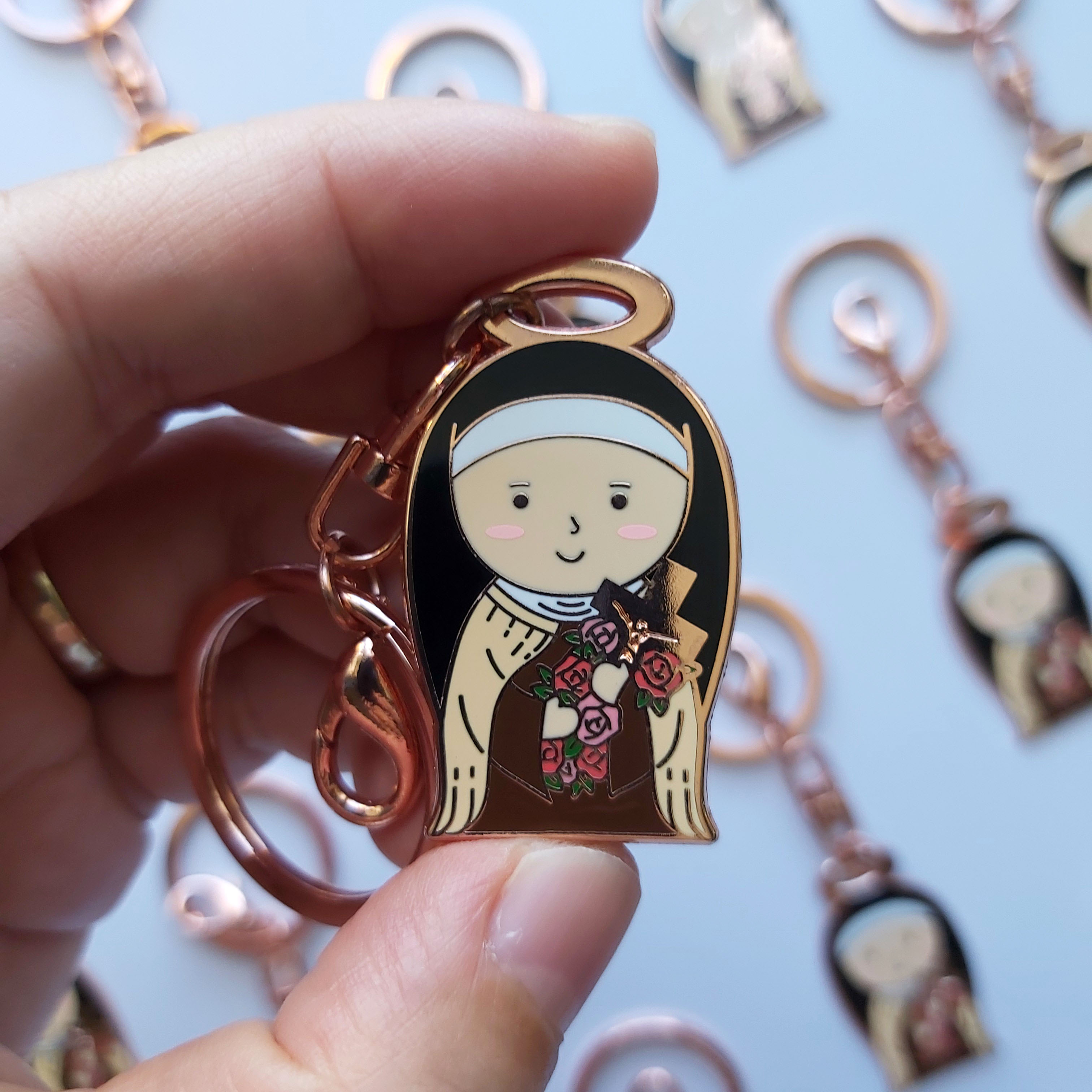 St. Therese of Lisieux Keychain